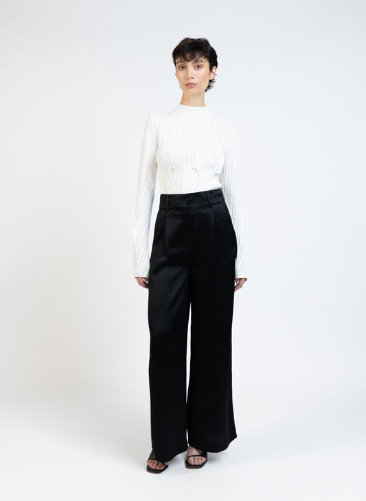 Tailored Trousers/Black