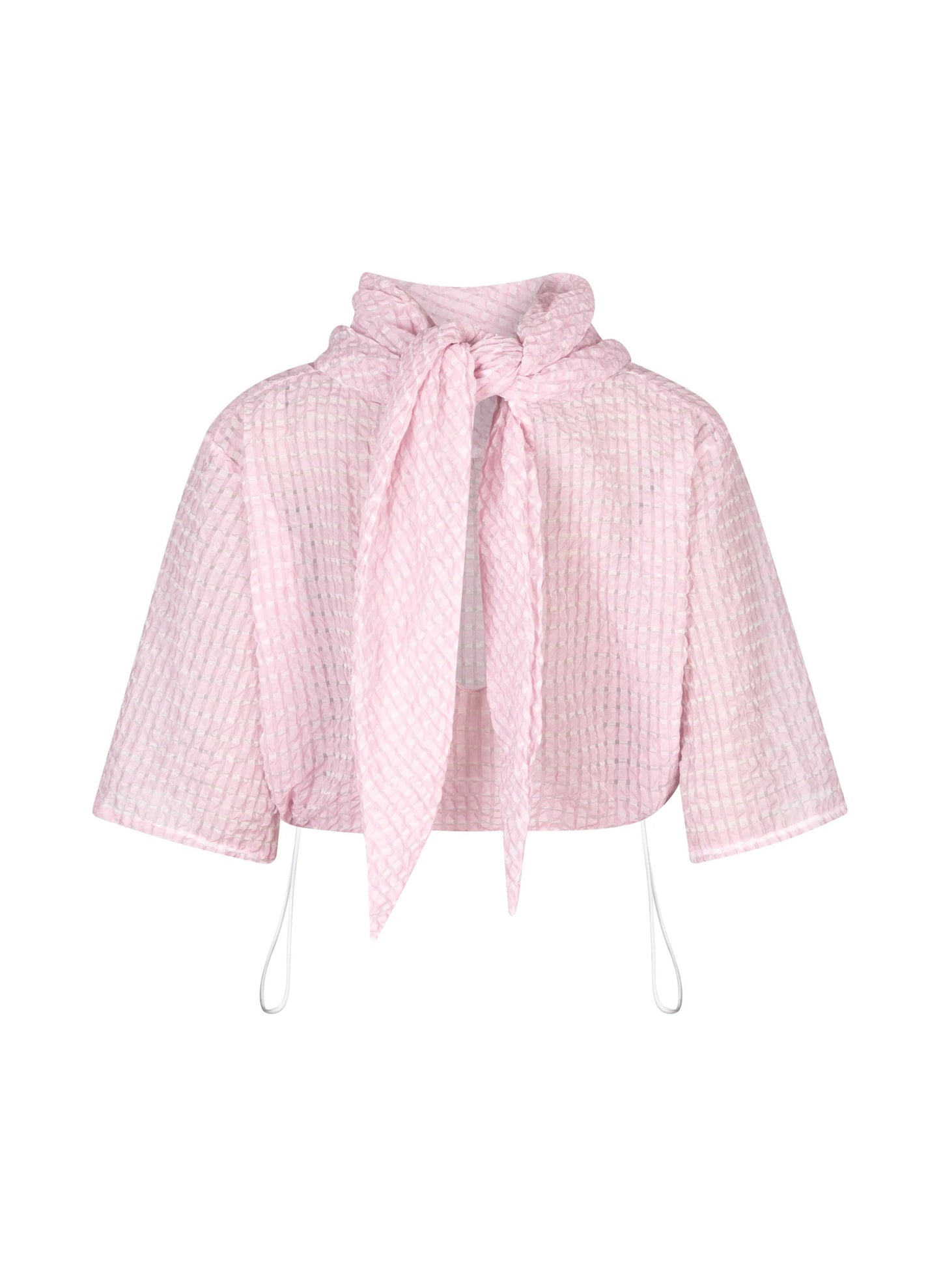 Drawstring Cropped Top