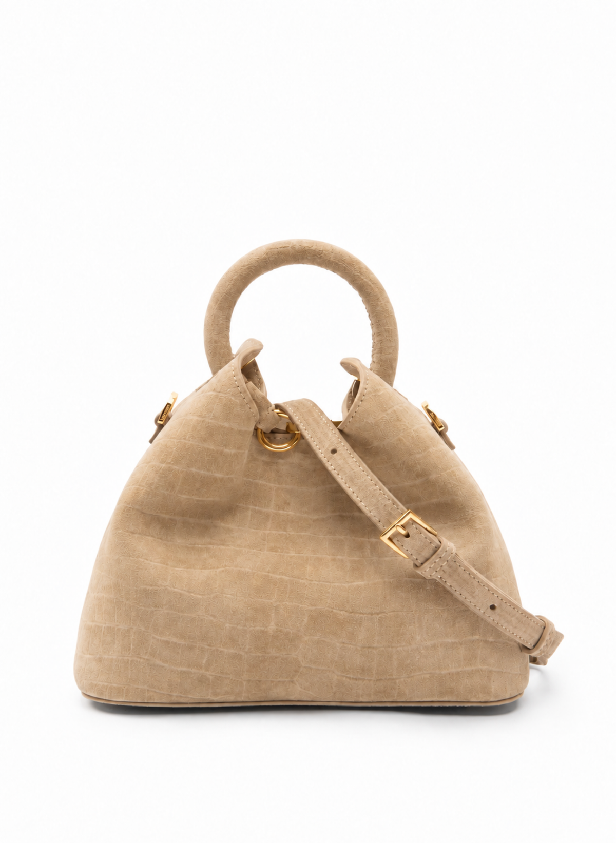 Baozi Croco Suede Beige