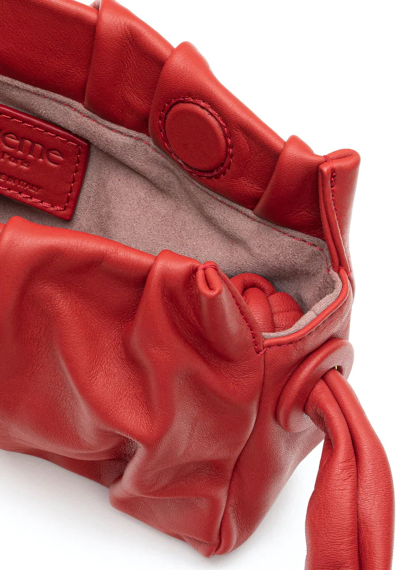 Vague Leather Geranium Red