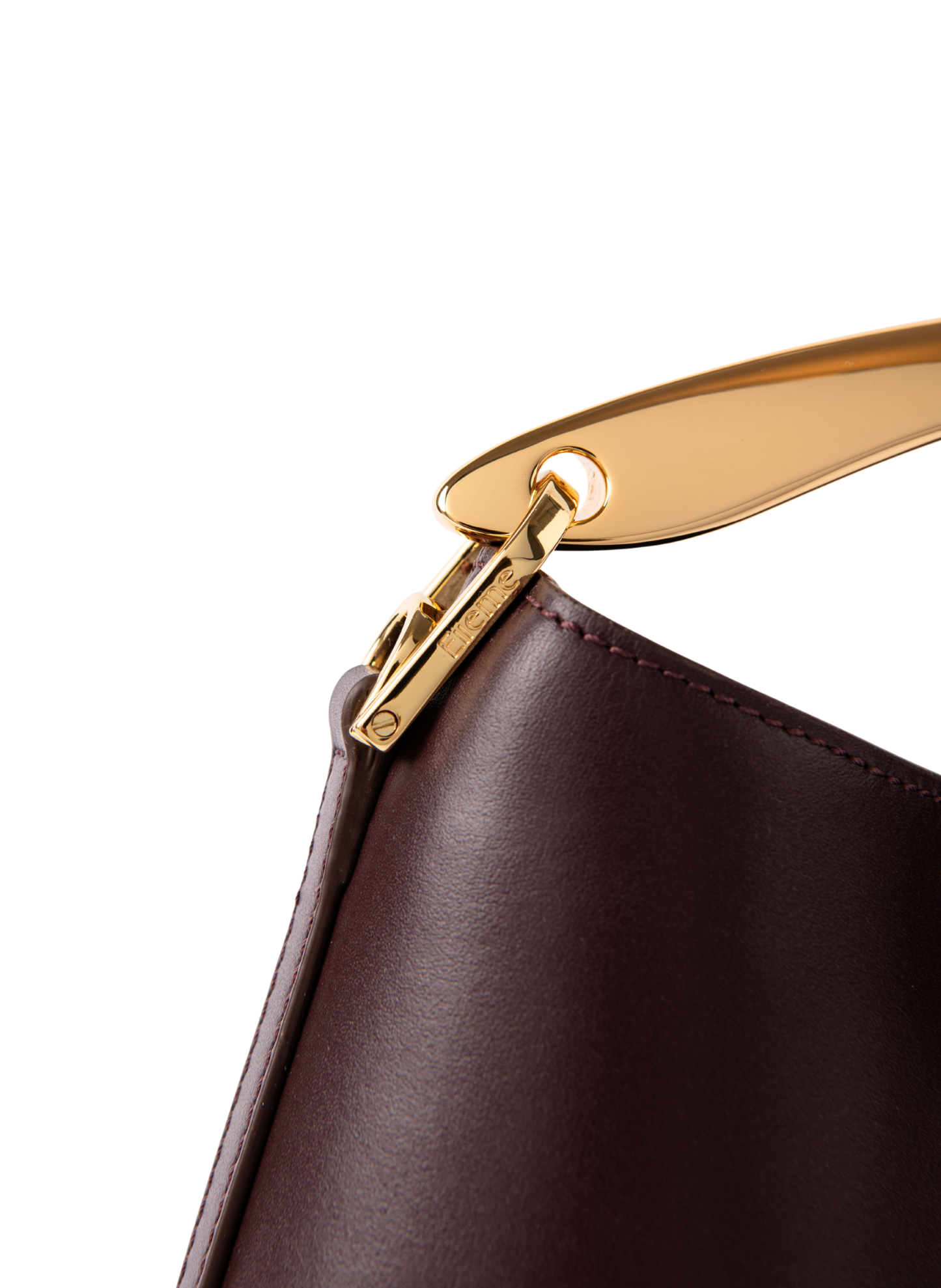 Mini Boomerang Leather Wine