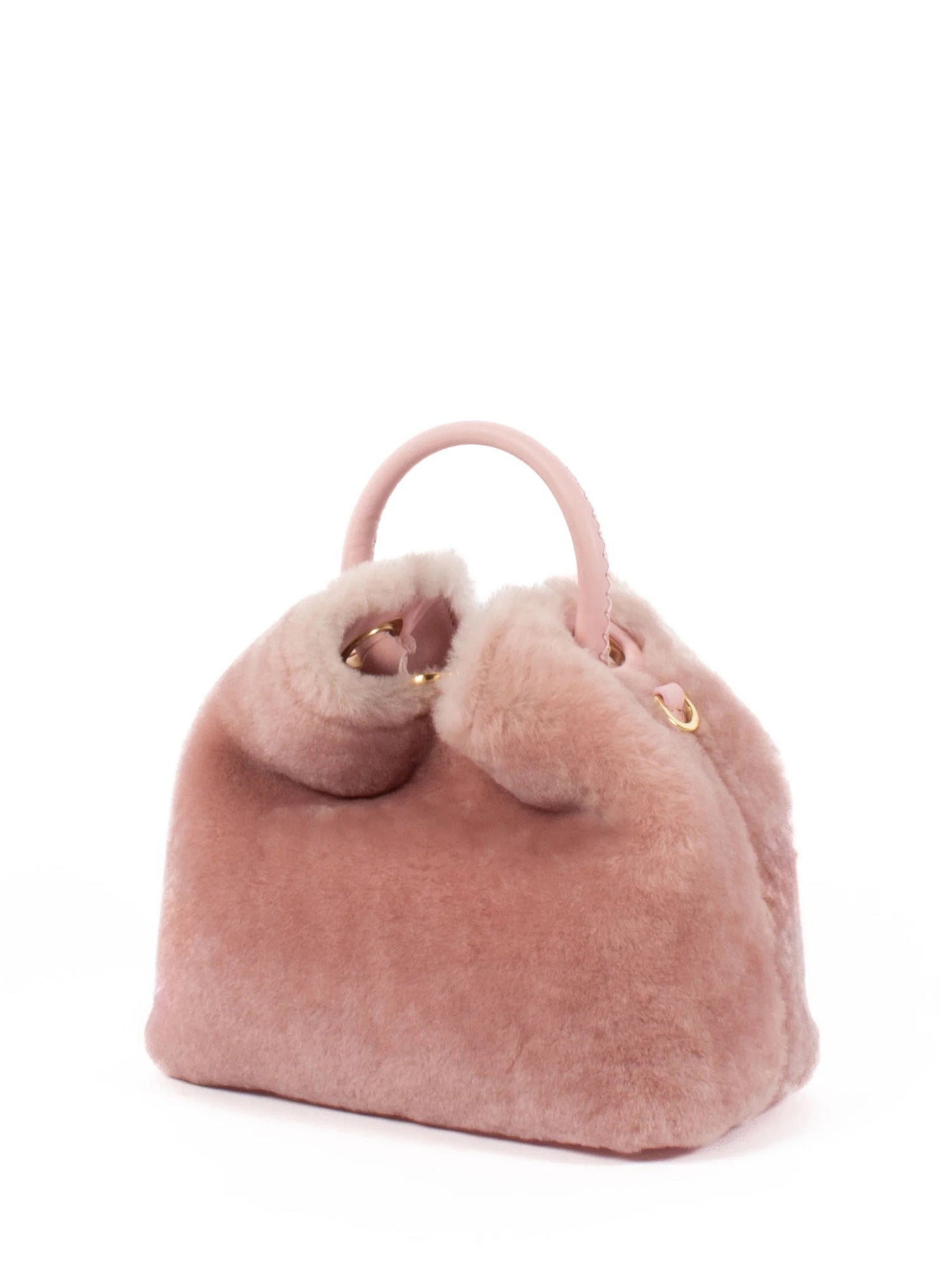 Baozi Shearling Montone Pink