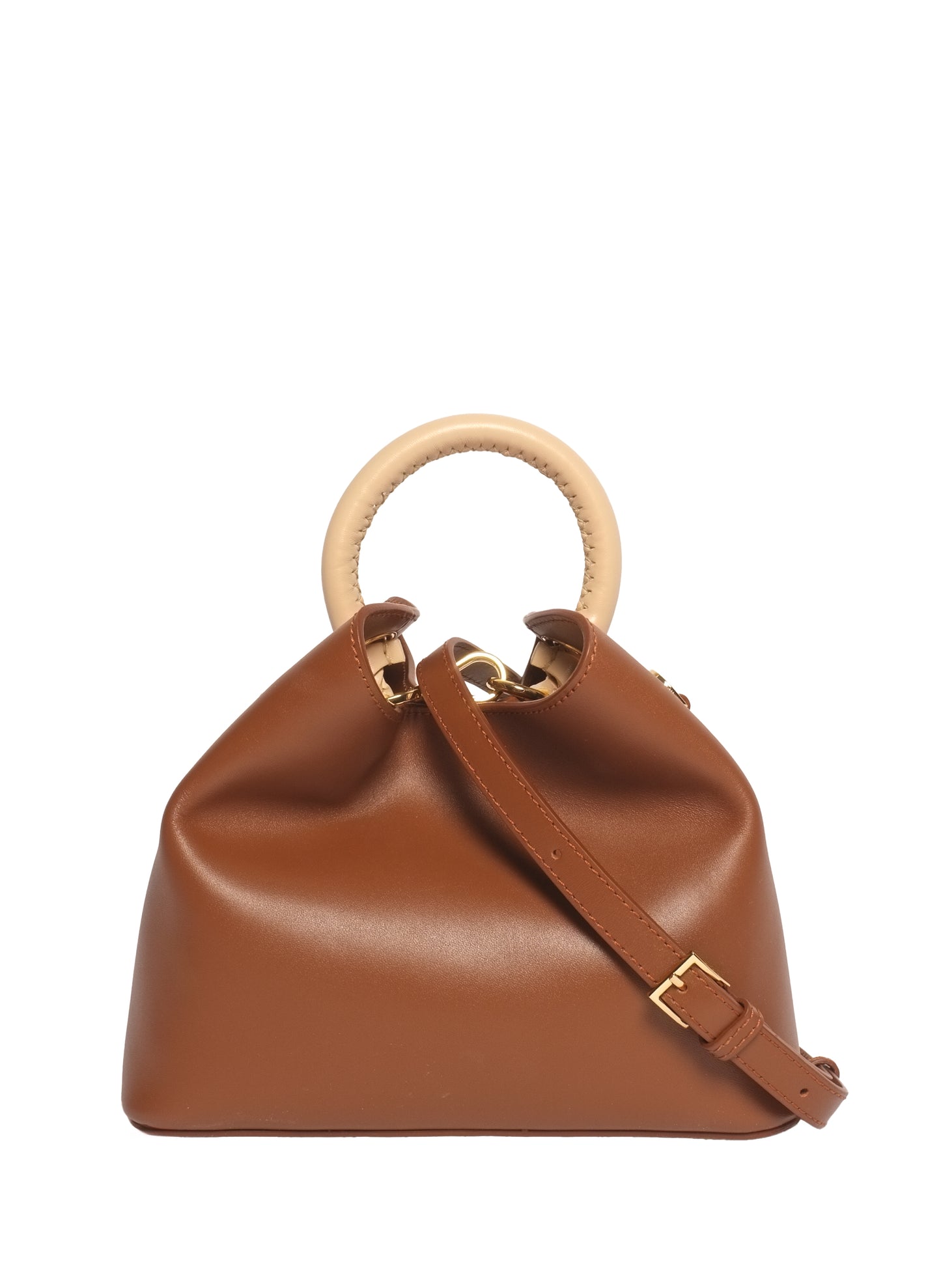 Baozi Leather Cognac/Beige
