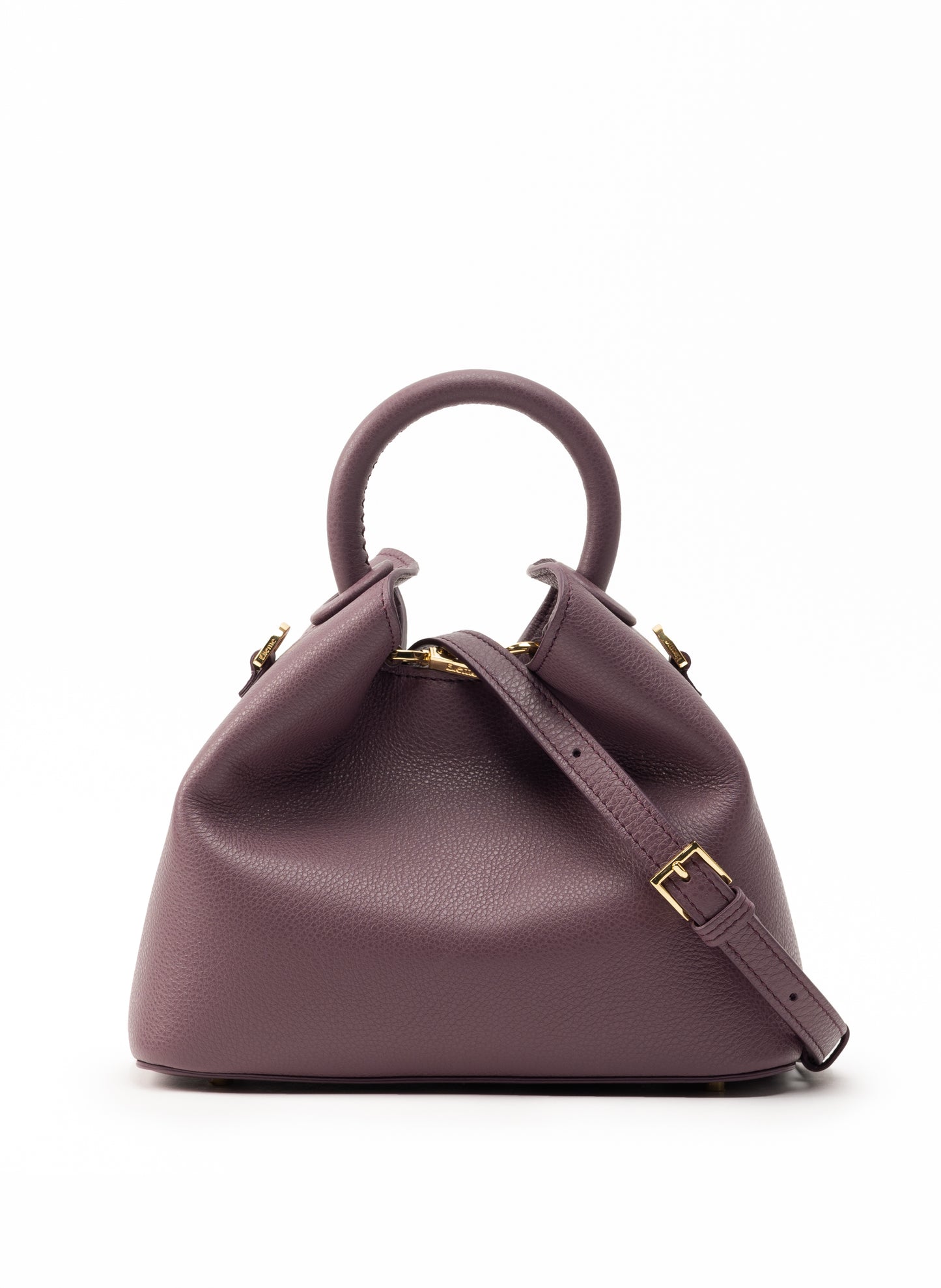 Baozi Pebbled Leather Blackberry