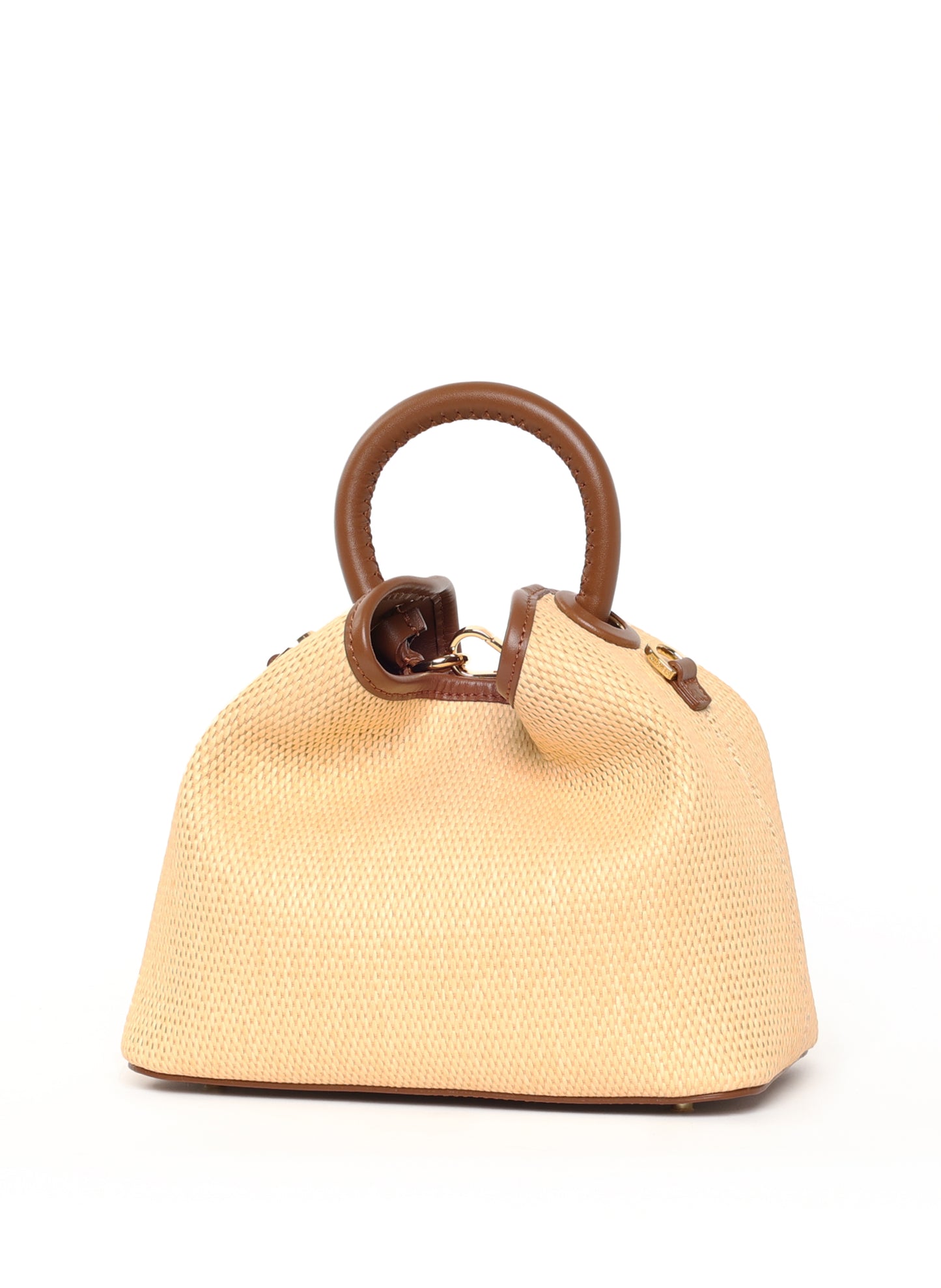 Baozi Raffia Natur/Cognac