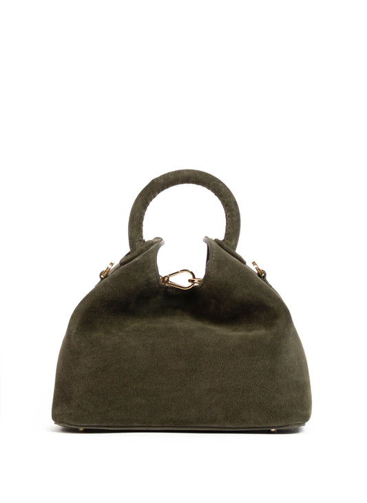 Baozi Wildleder Khaki Grün