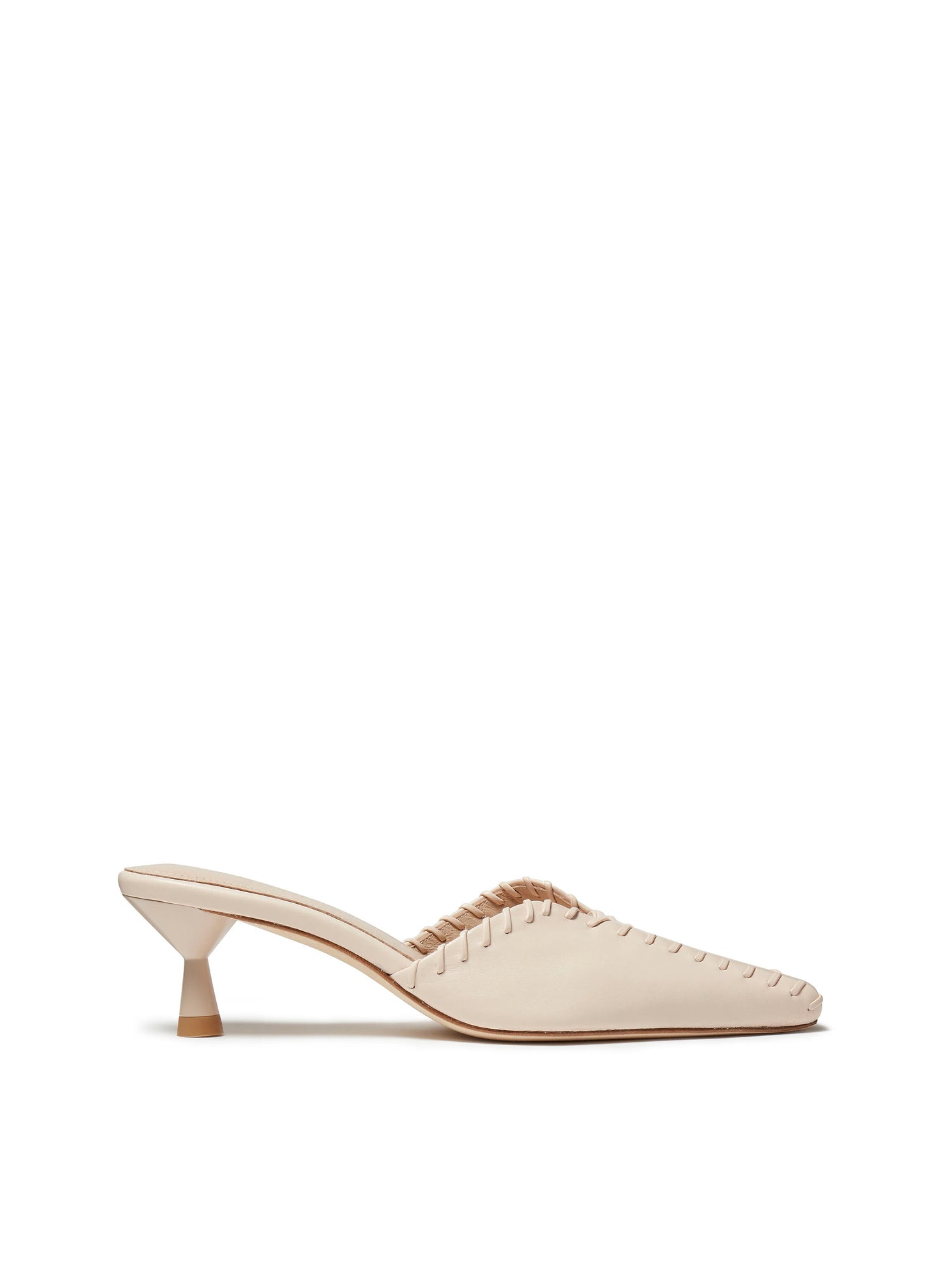 Mules Stitch Beige