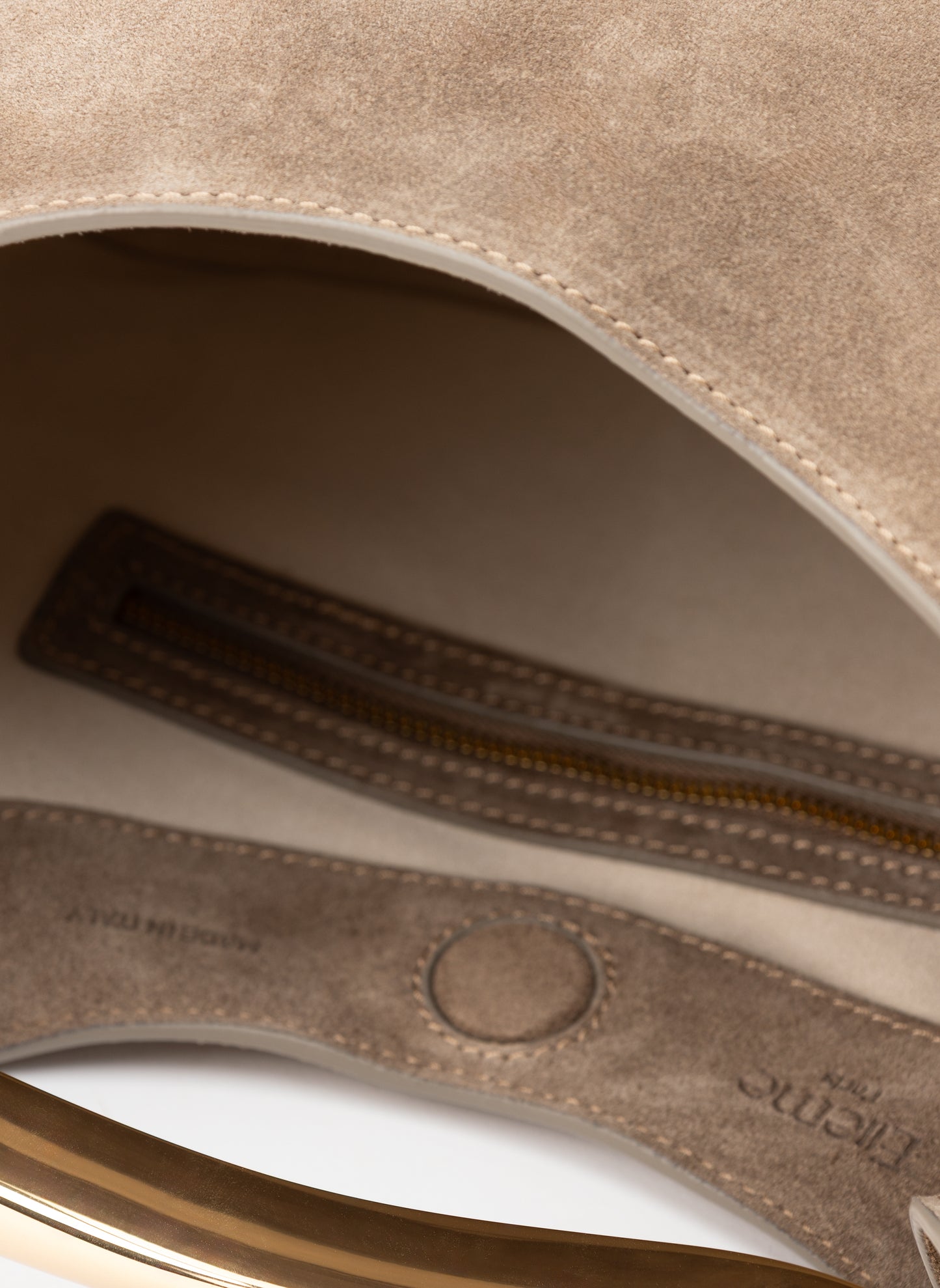Boomerang Daim Taupe