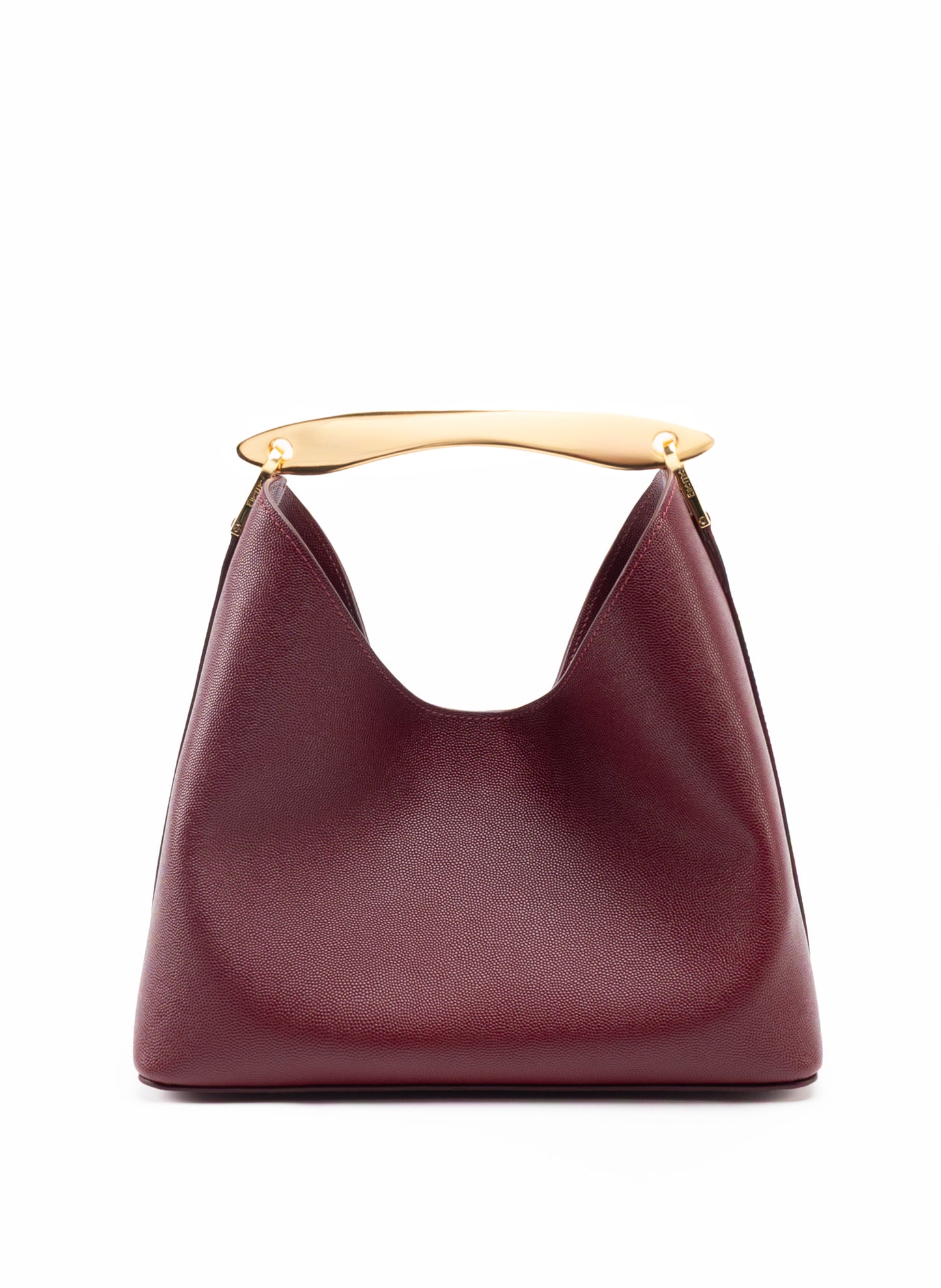 Boomerang Kaviar Leder Burgund