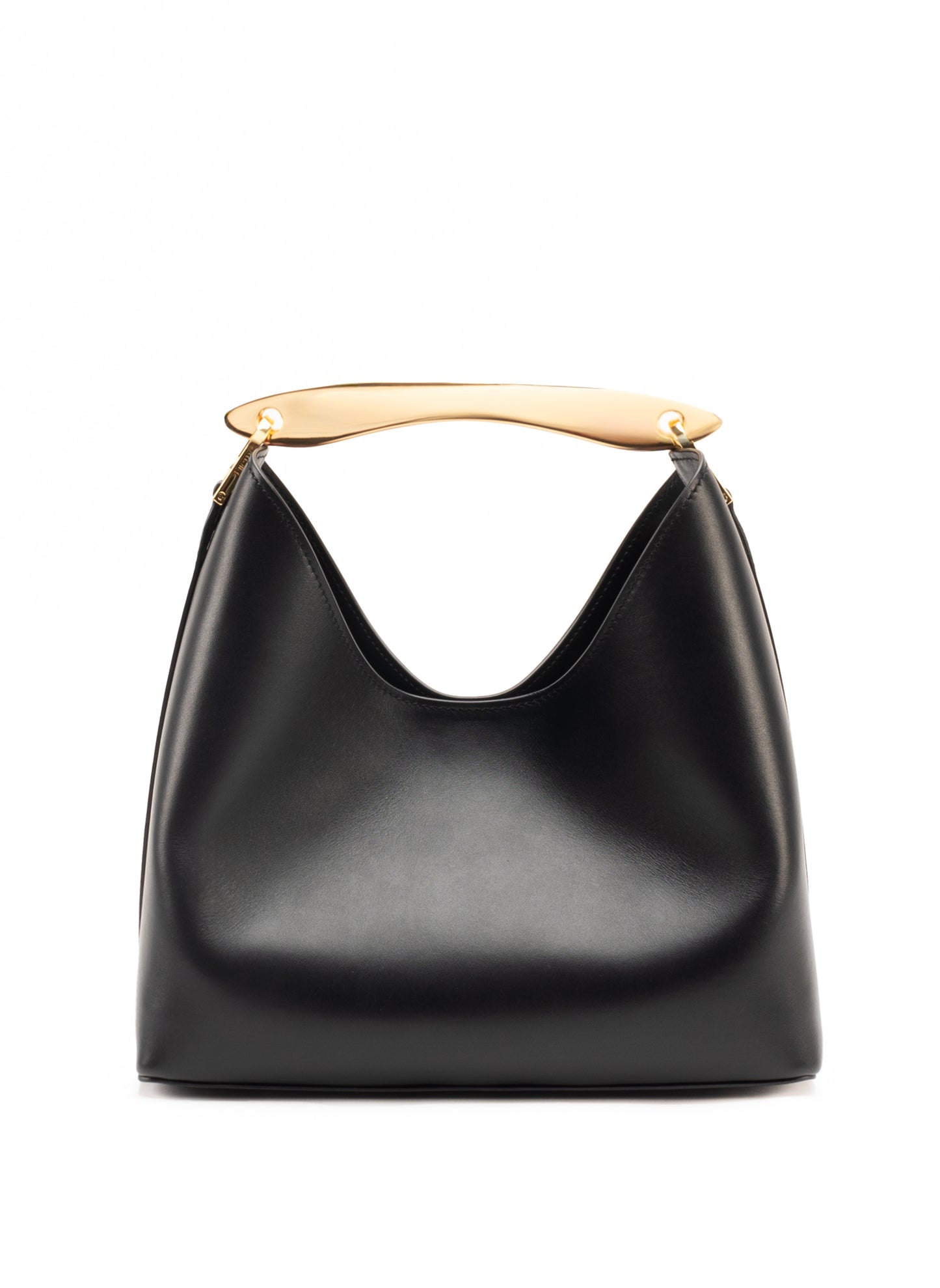 Boomerang Leder Schwarz - Gold