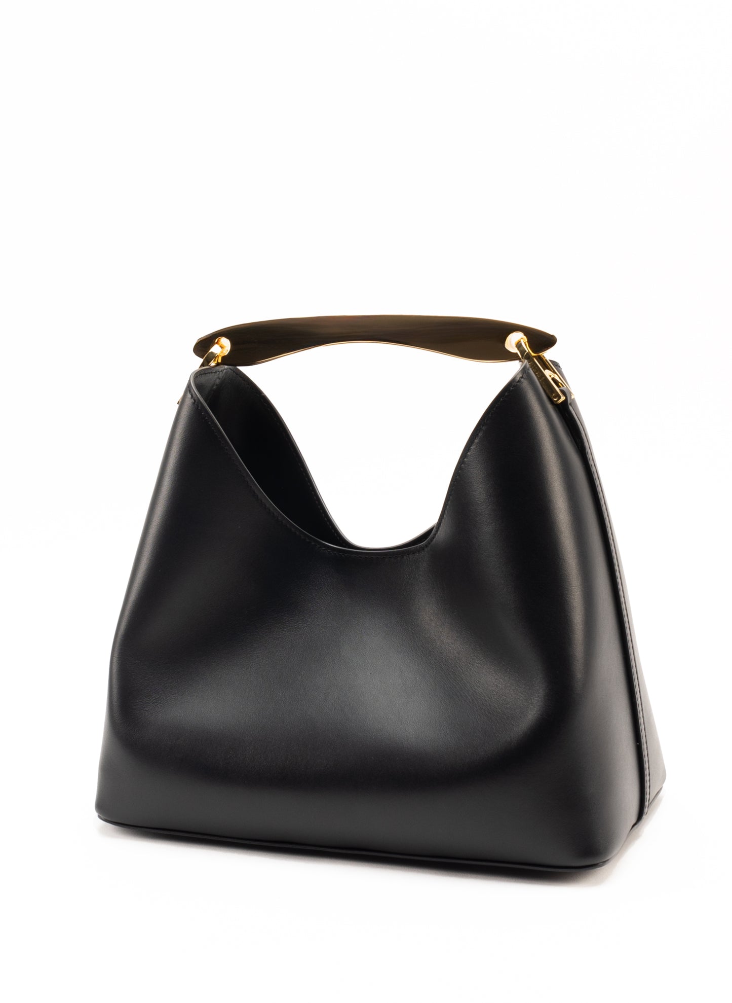 Boomerang Leder Schwarz - Gold