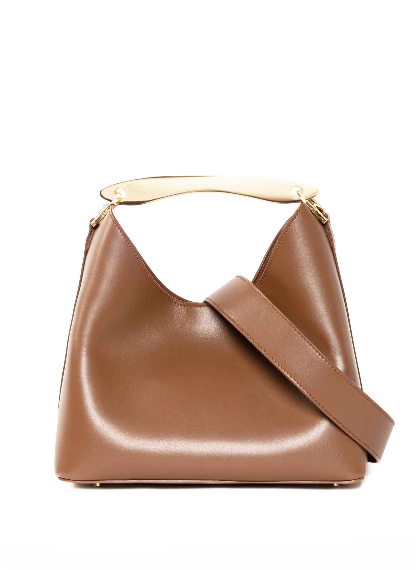 Boomerang Cuir Cognac
