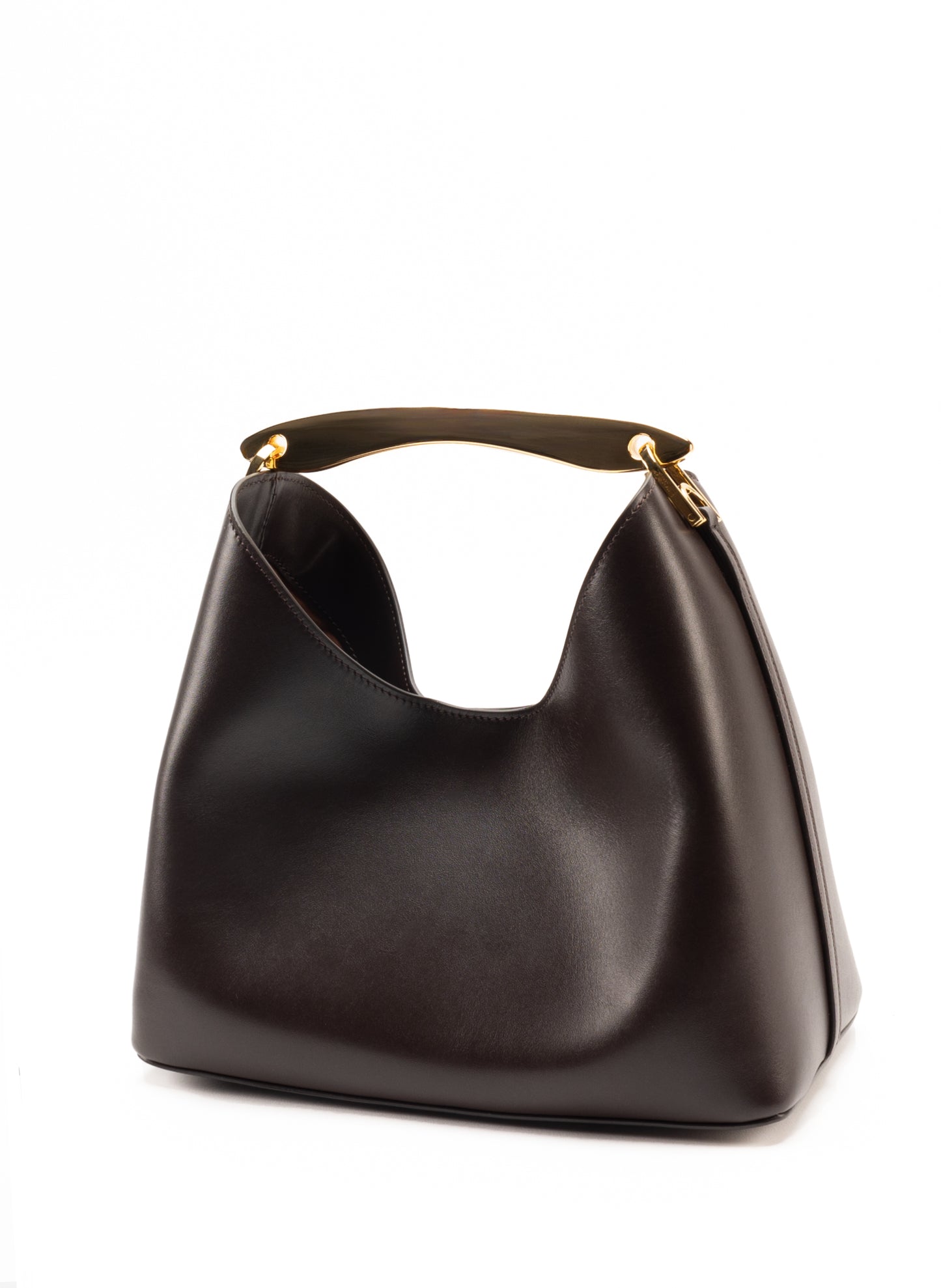 Boomerang Cuir Tabac