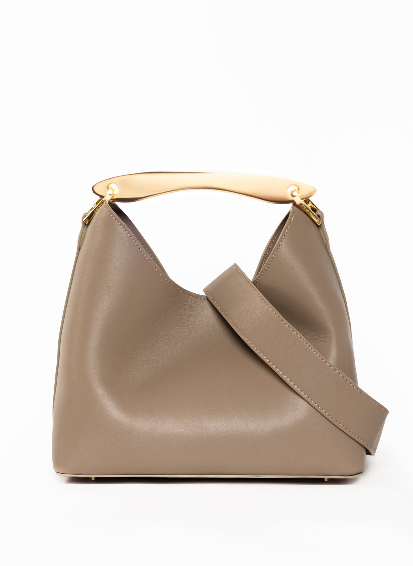 Boomerang Leder Taupe