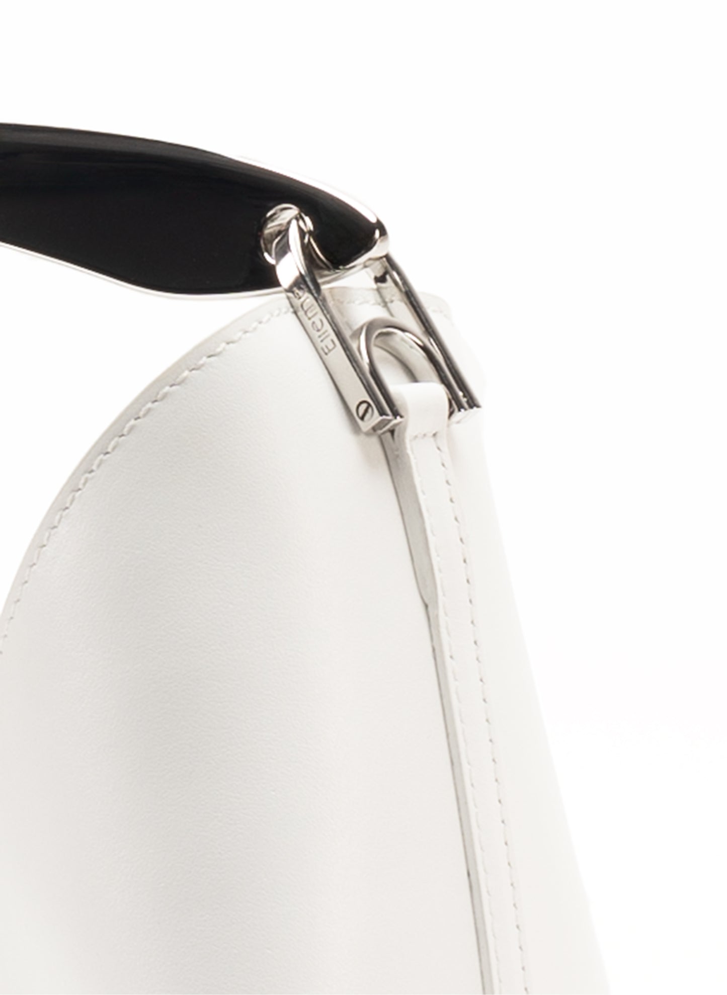 Boomerang Cuir Blanc