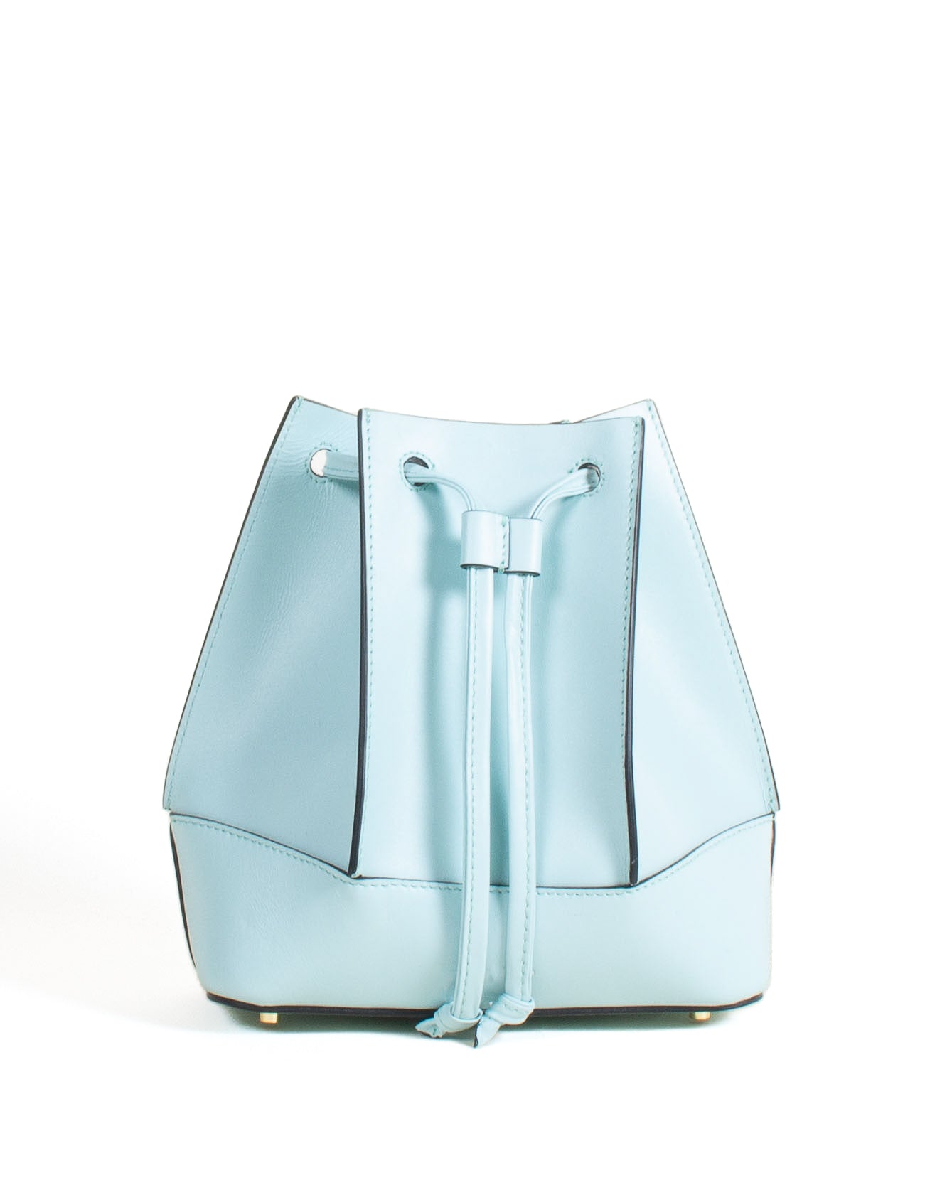 Canelé Leather Mint/Black Border