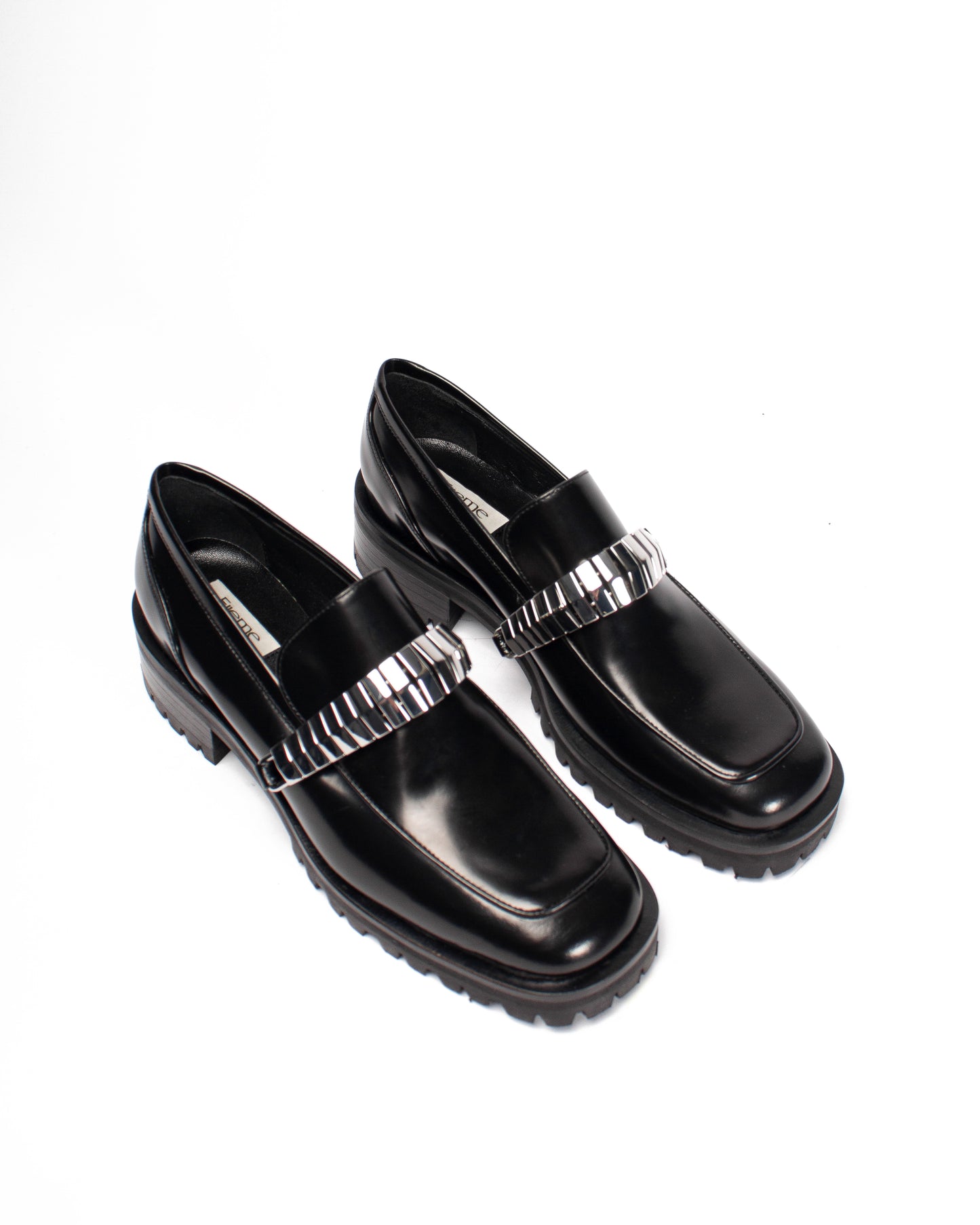 Chain Loafer Black