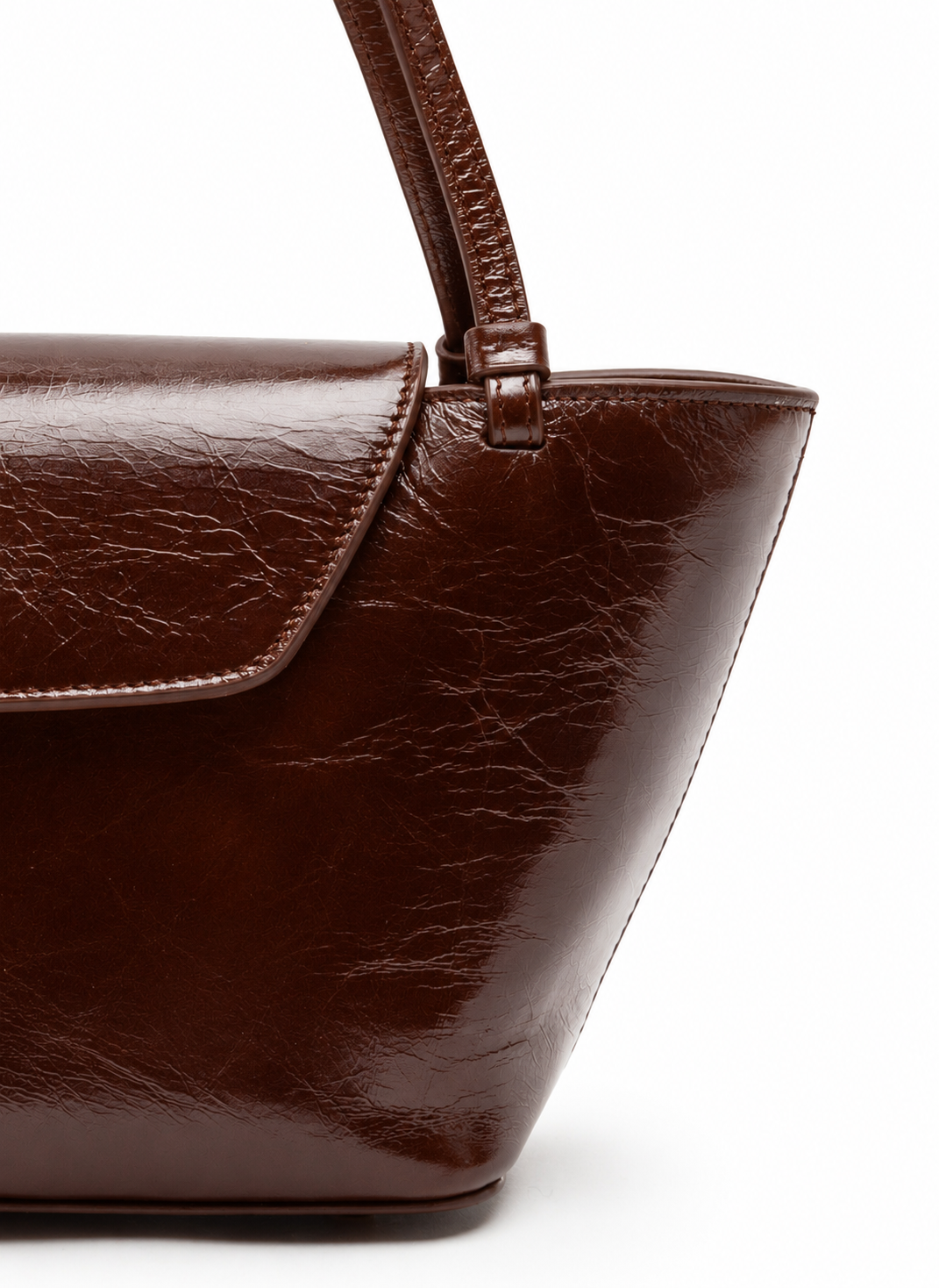 Courrier Tote Vintage Leather Chestnut