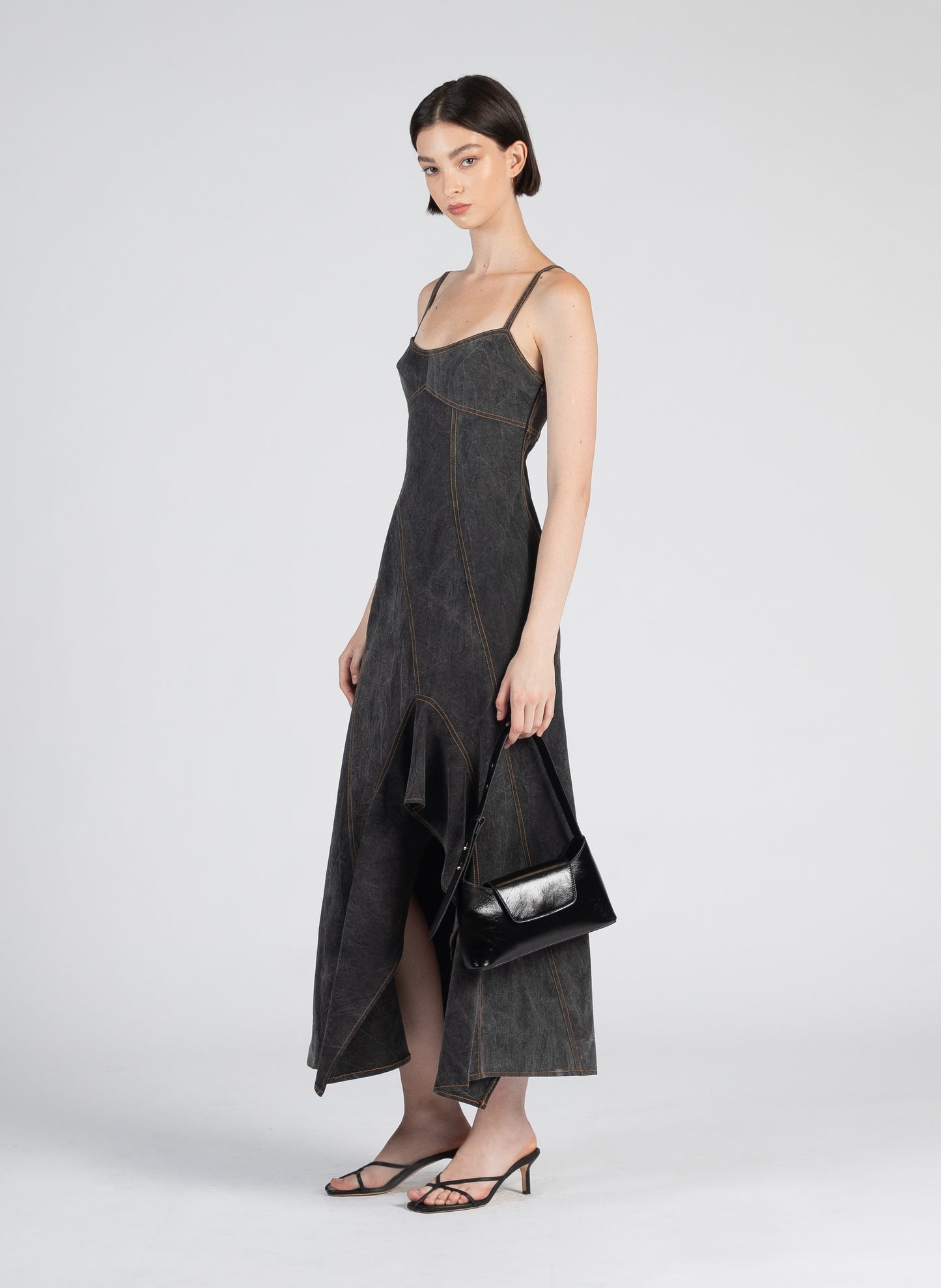 Envelope Vintage Leather Black