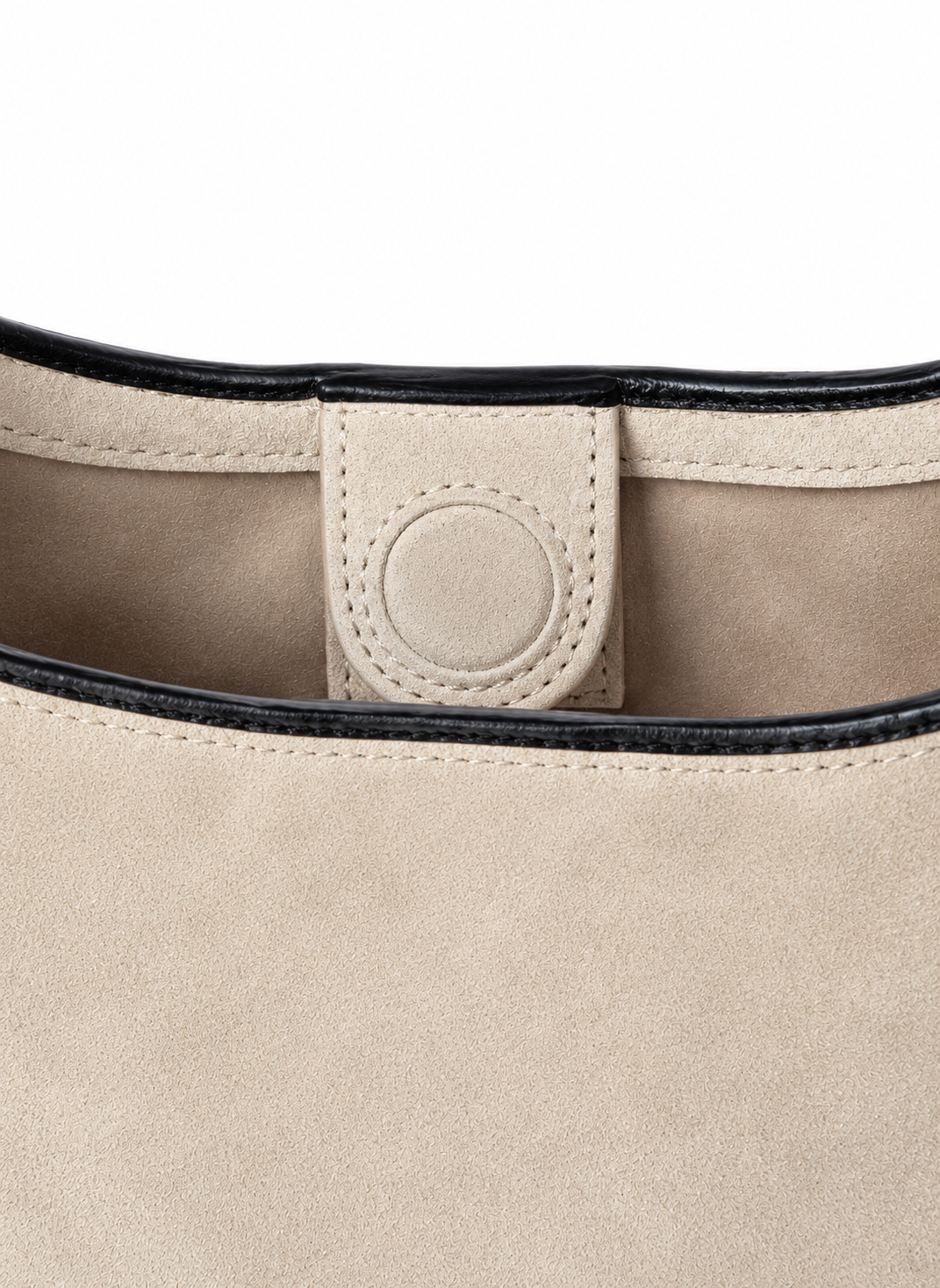 Ella Bag Suede/Leather Sand/Black