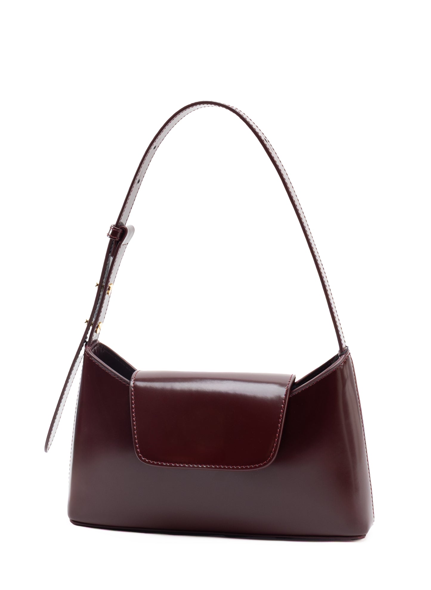 Envelope Patent Leather Wine