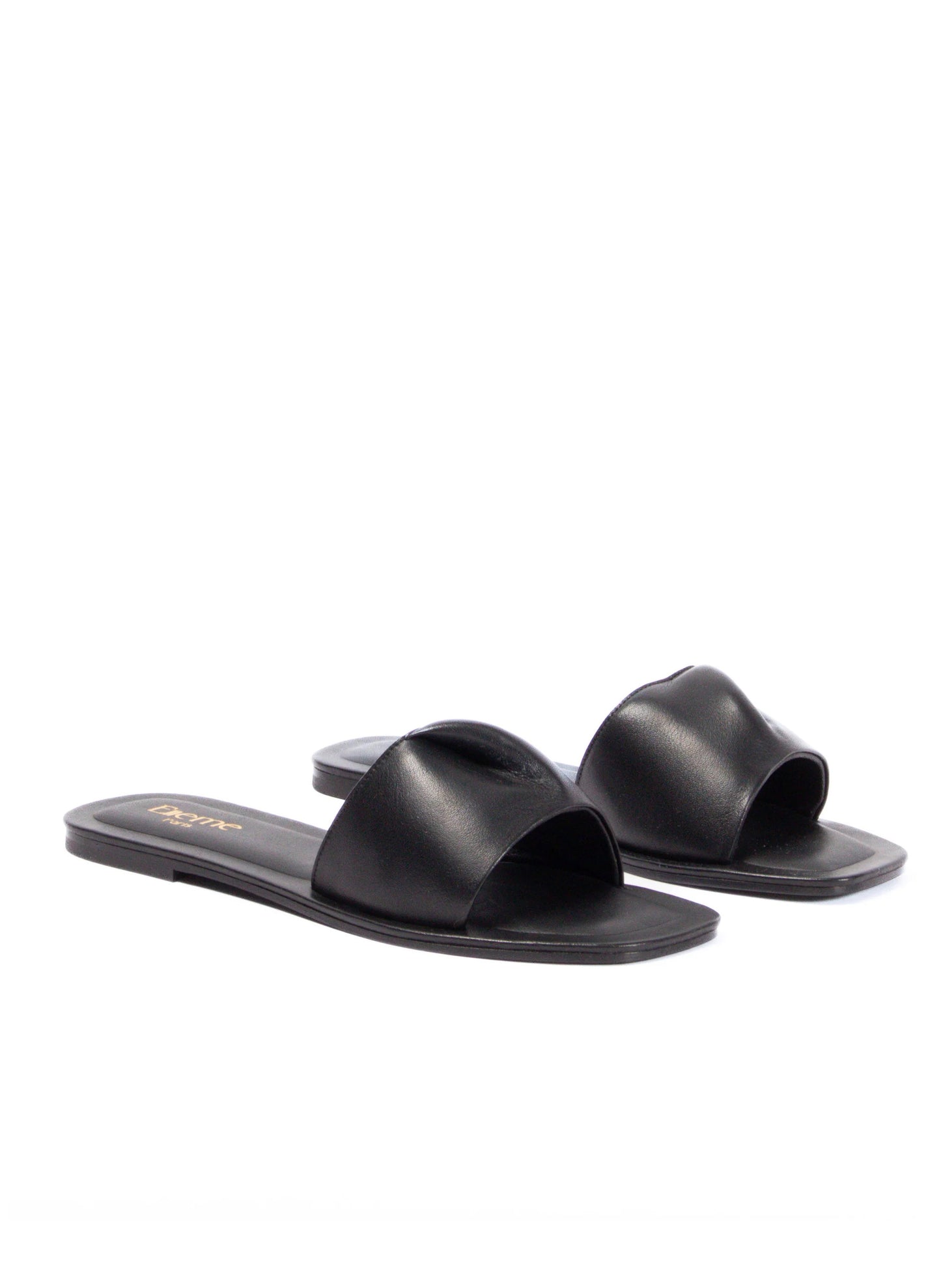 Fold Sandal Black