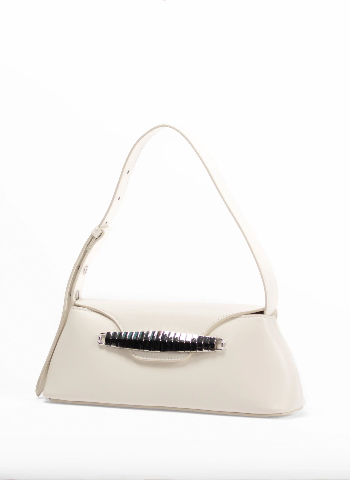 Eva Shoulder Bag Leather Ivory