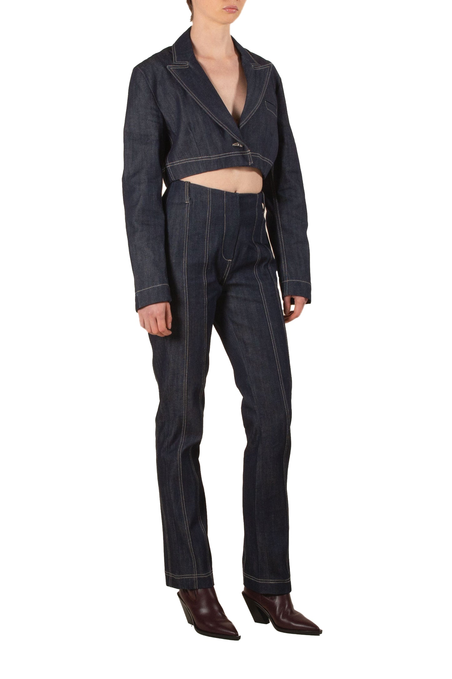 Cropped Denim jacket