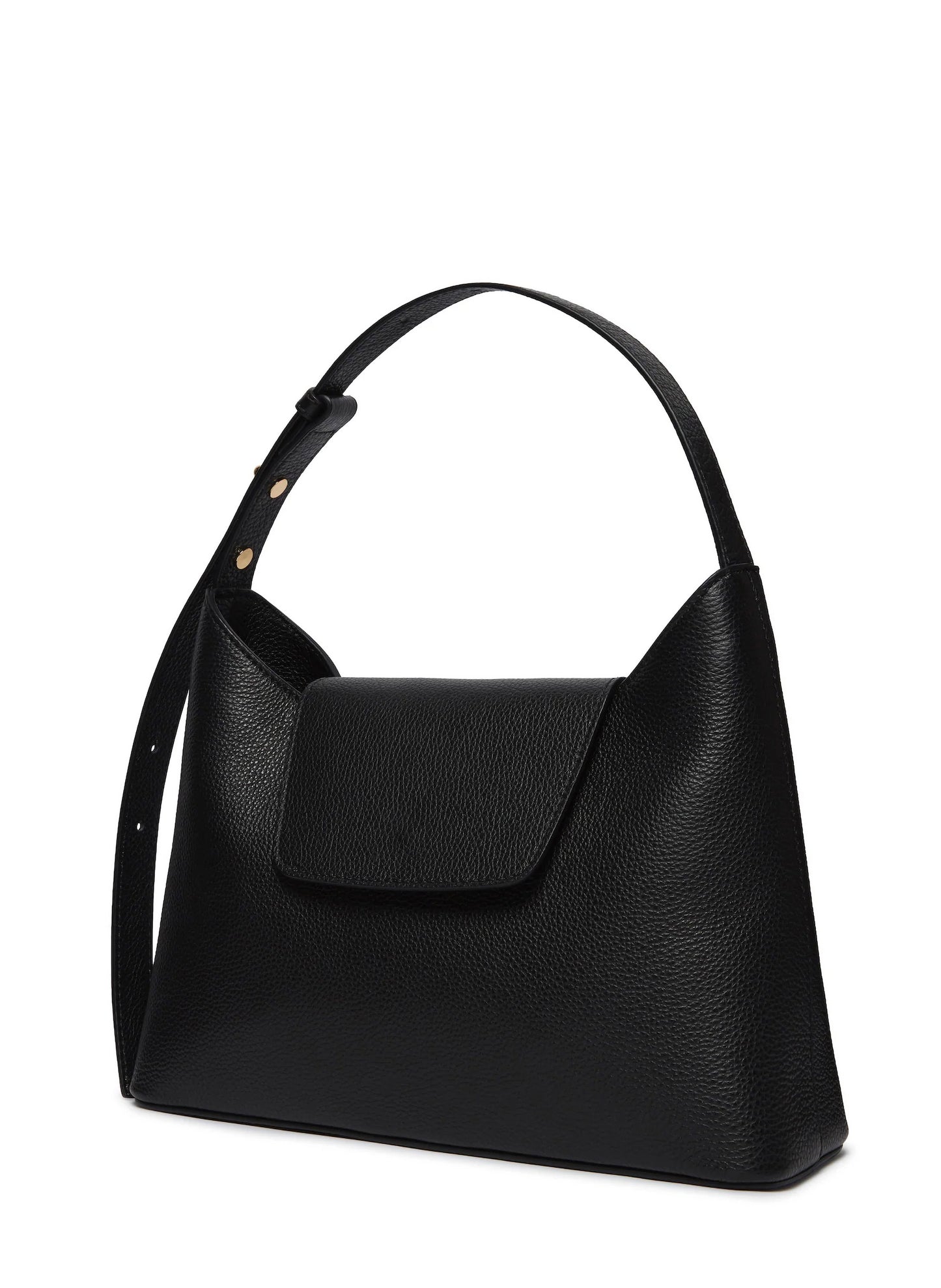 Kitten Pebbled Leather Black