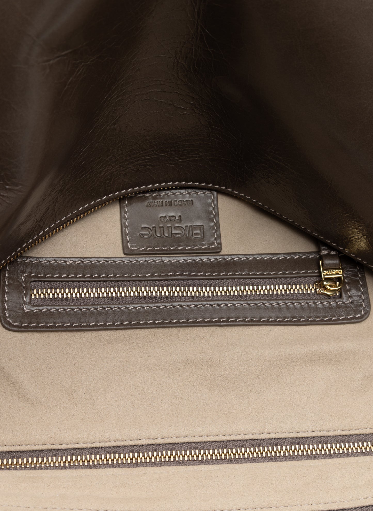 Trousse Grand Fumo en cuir vintage