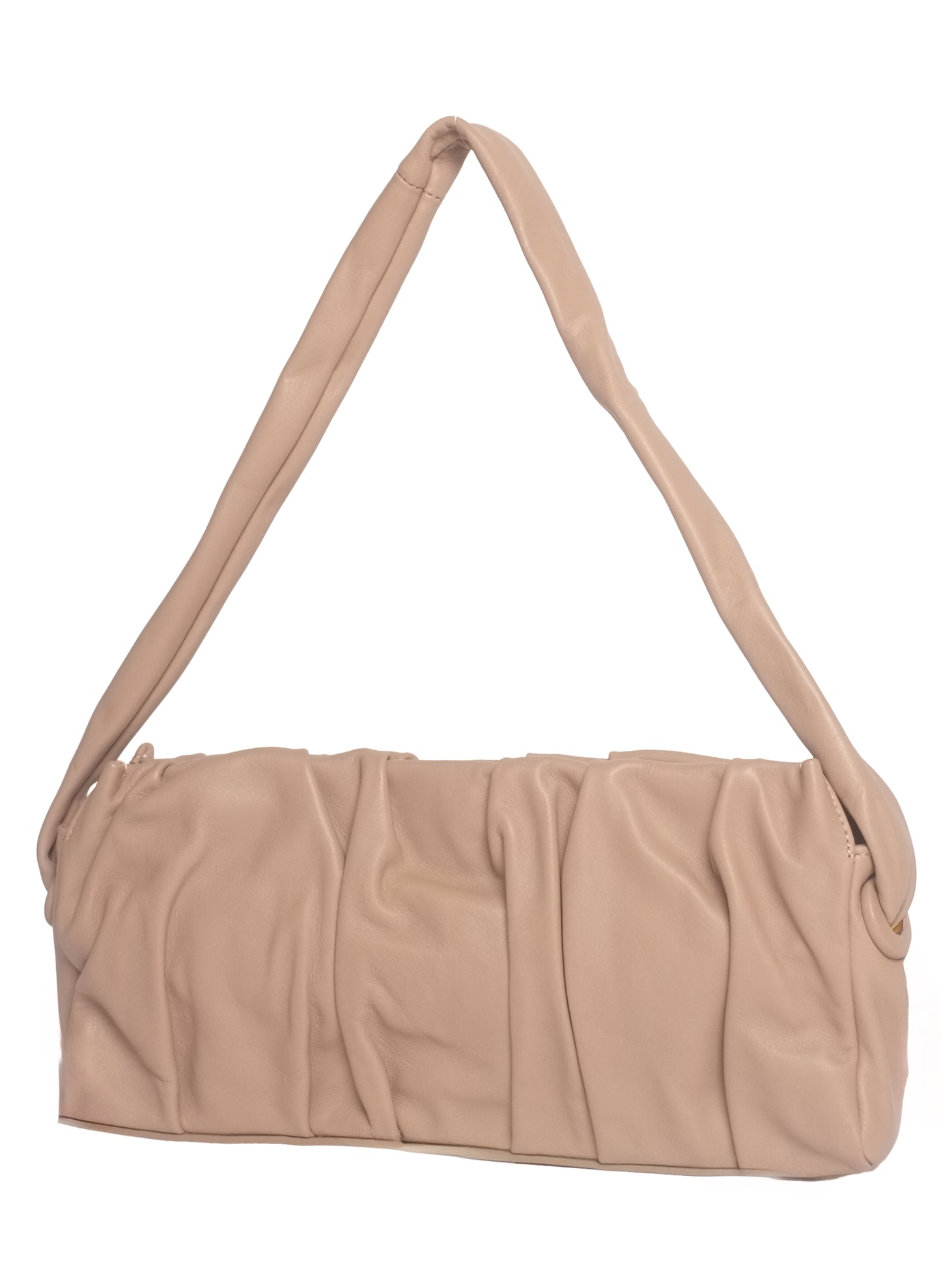 Long Vague Leather Grey