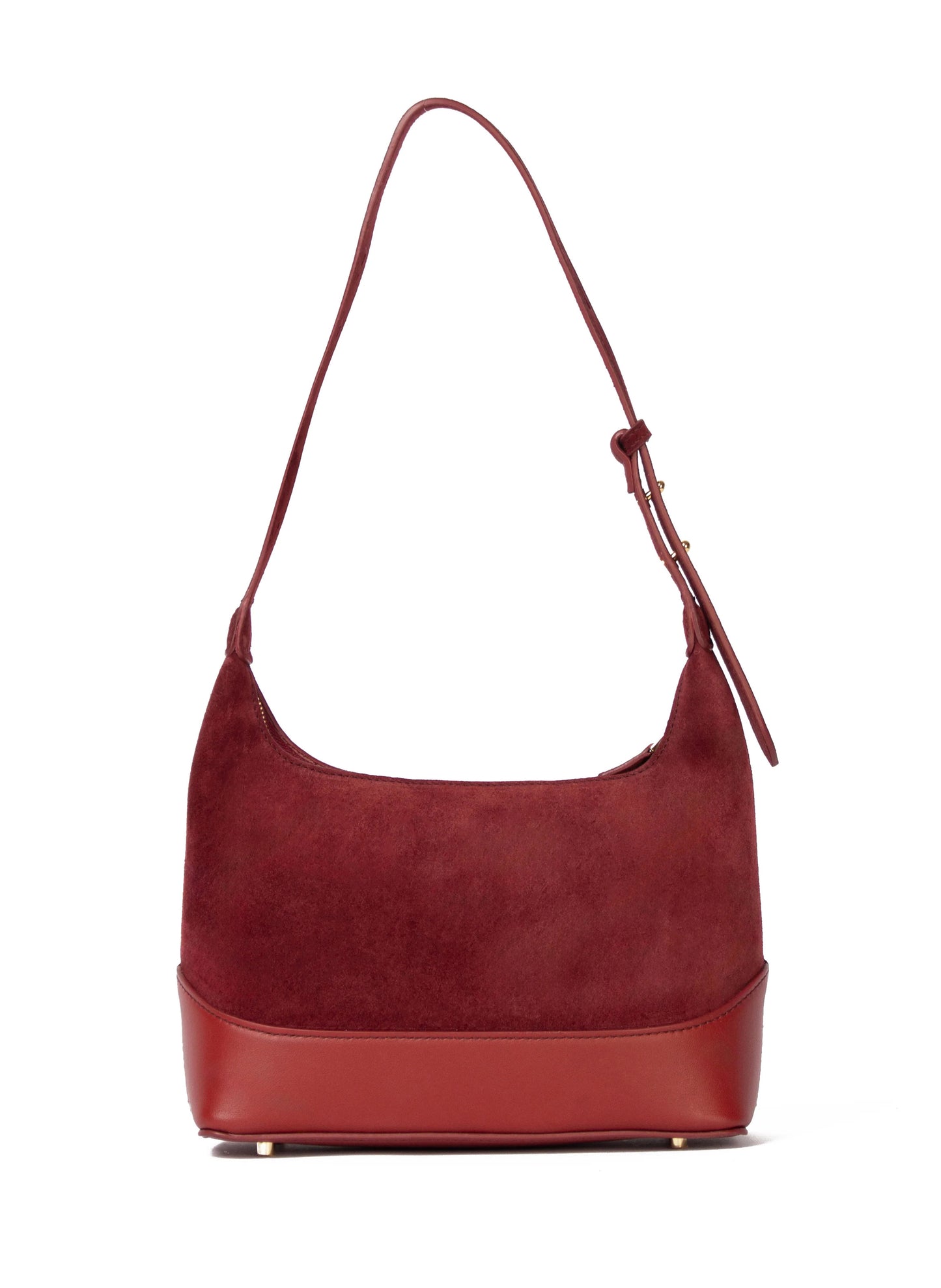 Loop Suede/Leather Burgundy