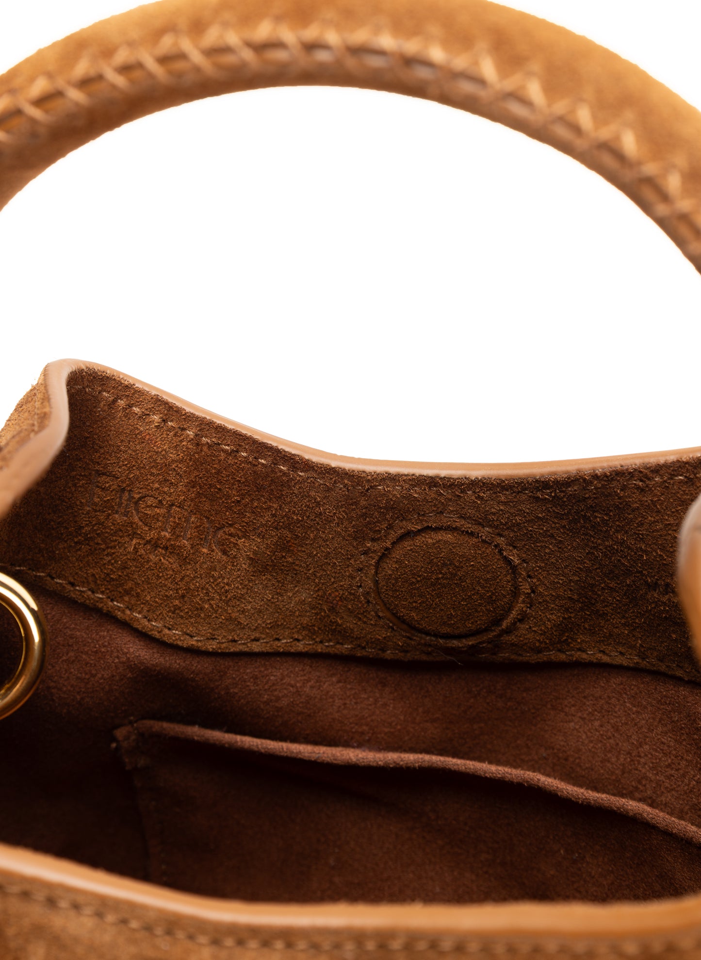 Madeleine Wildleder Cognac