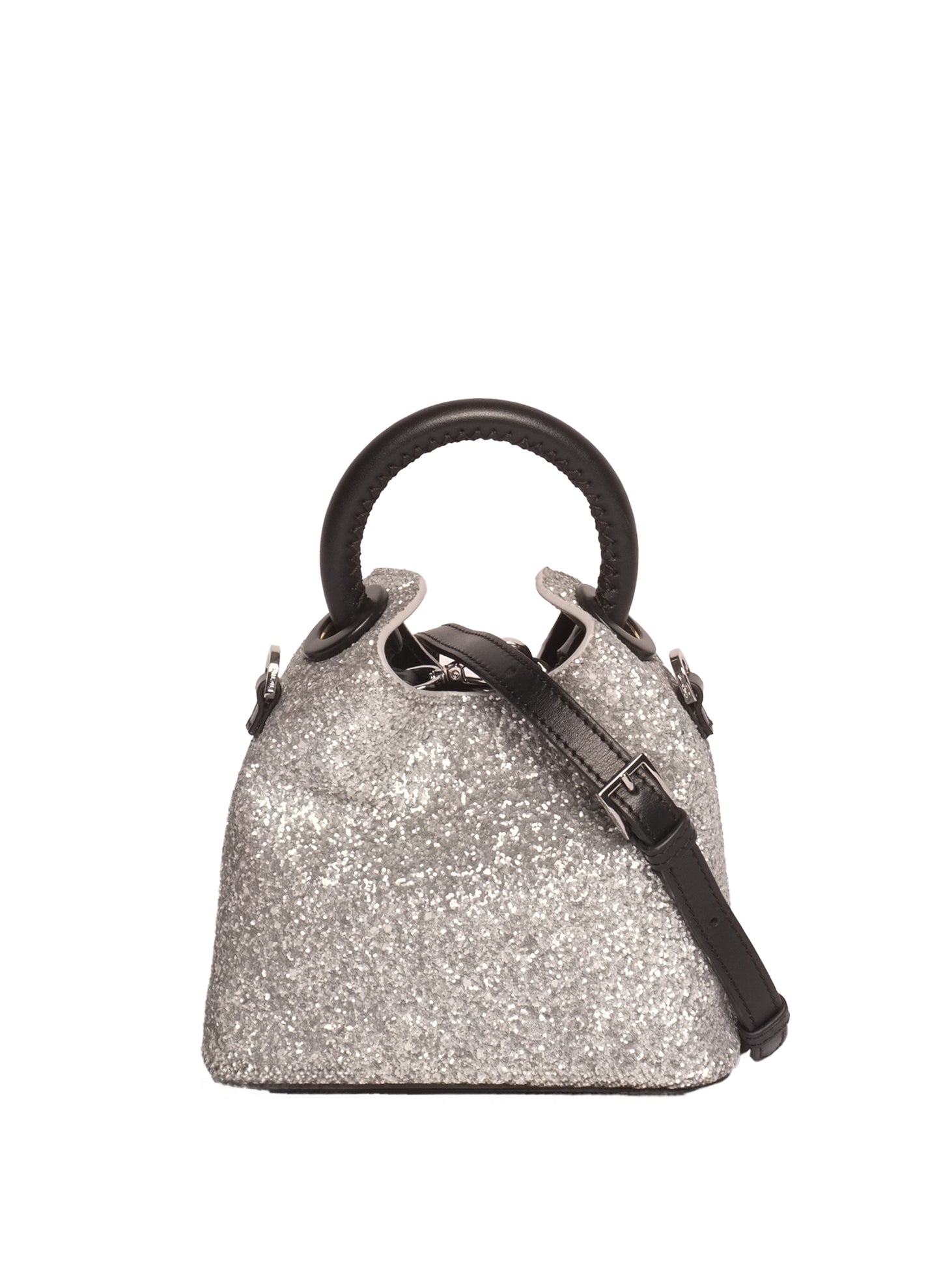 Madeleine Glitter Silver/Black