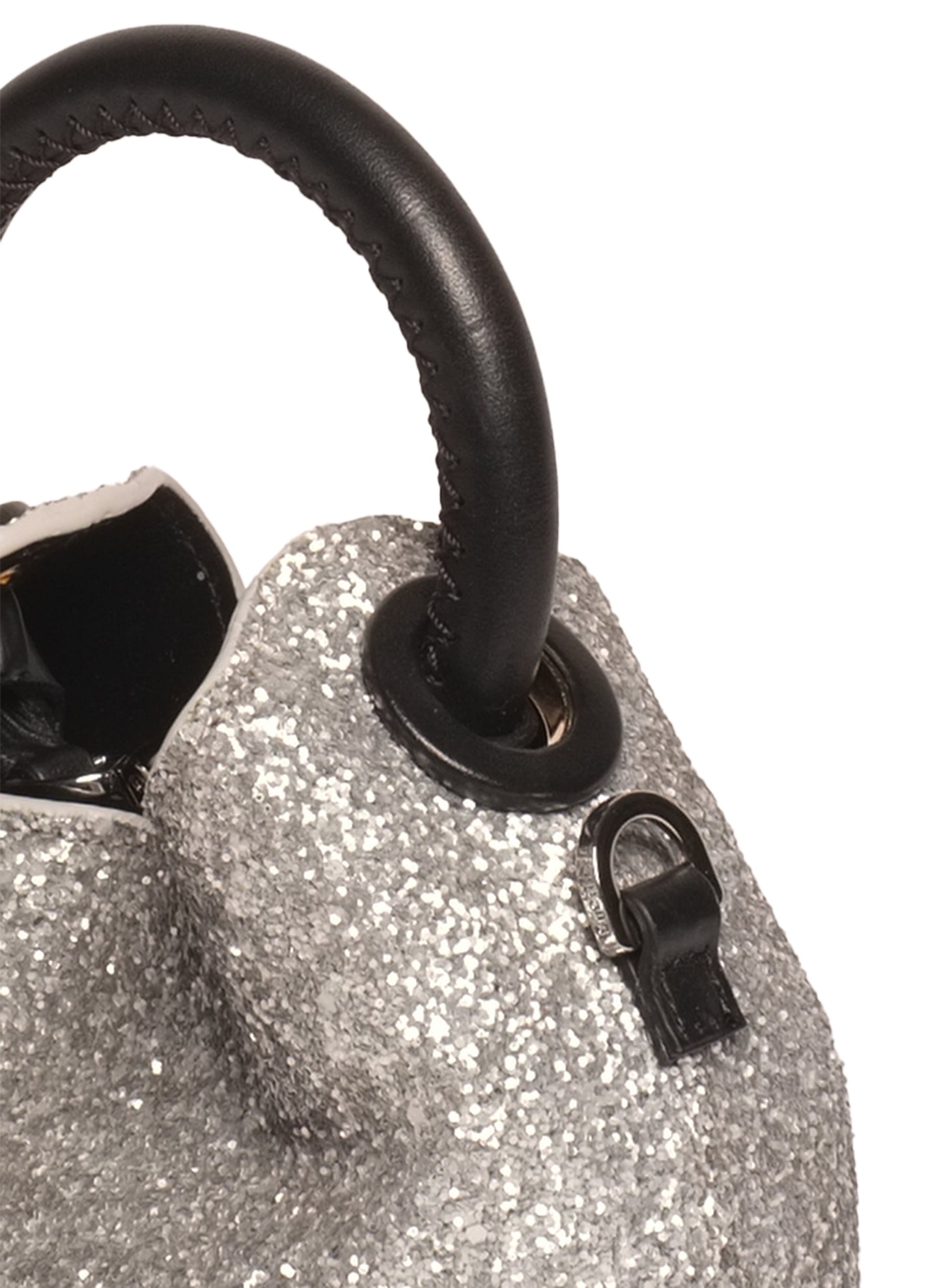 Madeleine Glitter Silver/Black