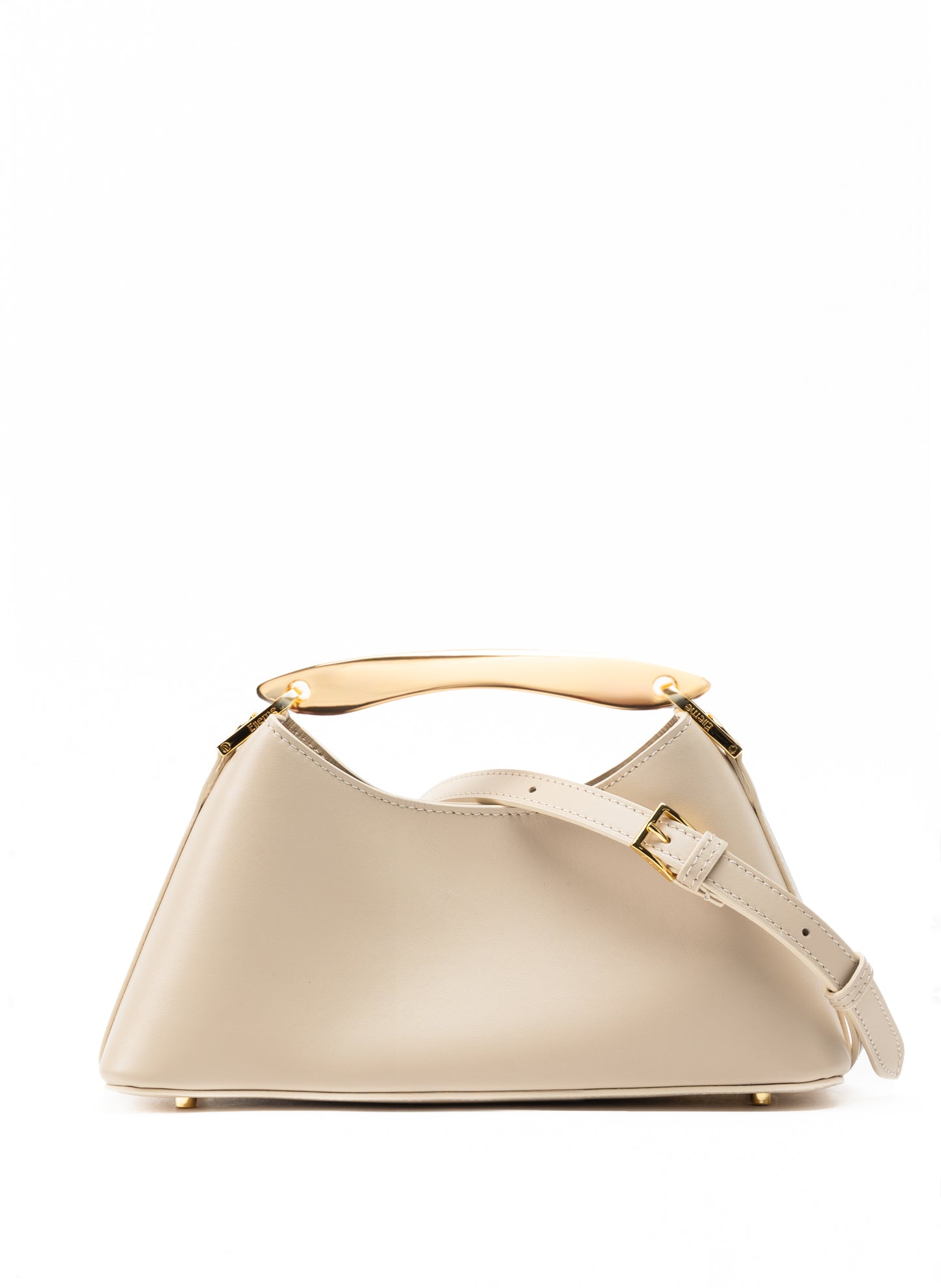 Mini Boomerang Cuir Sésame