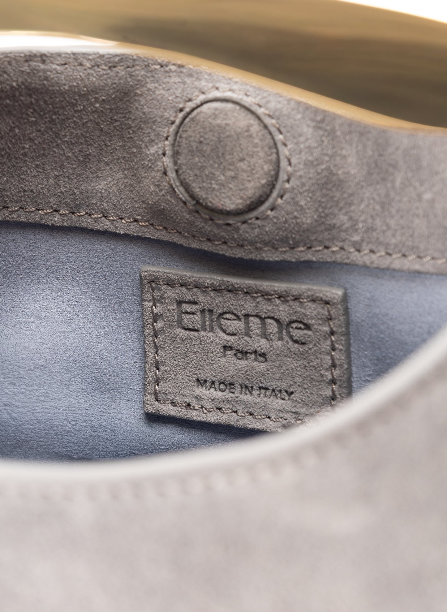 Mini Boomerang Suede Grey