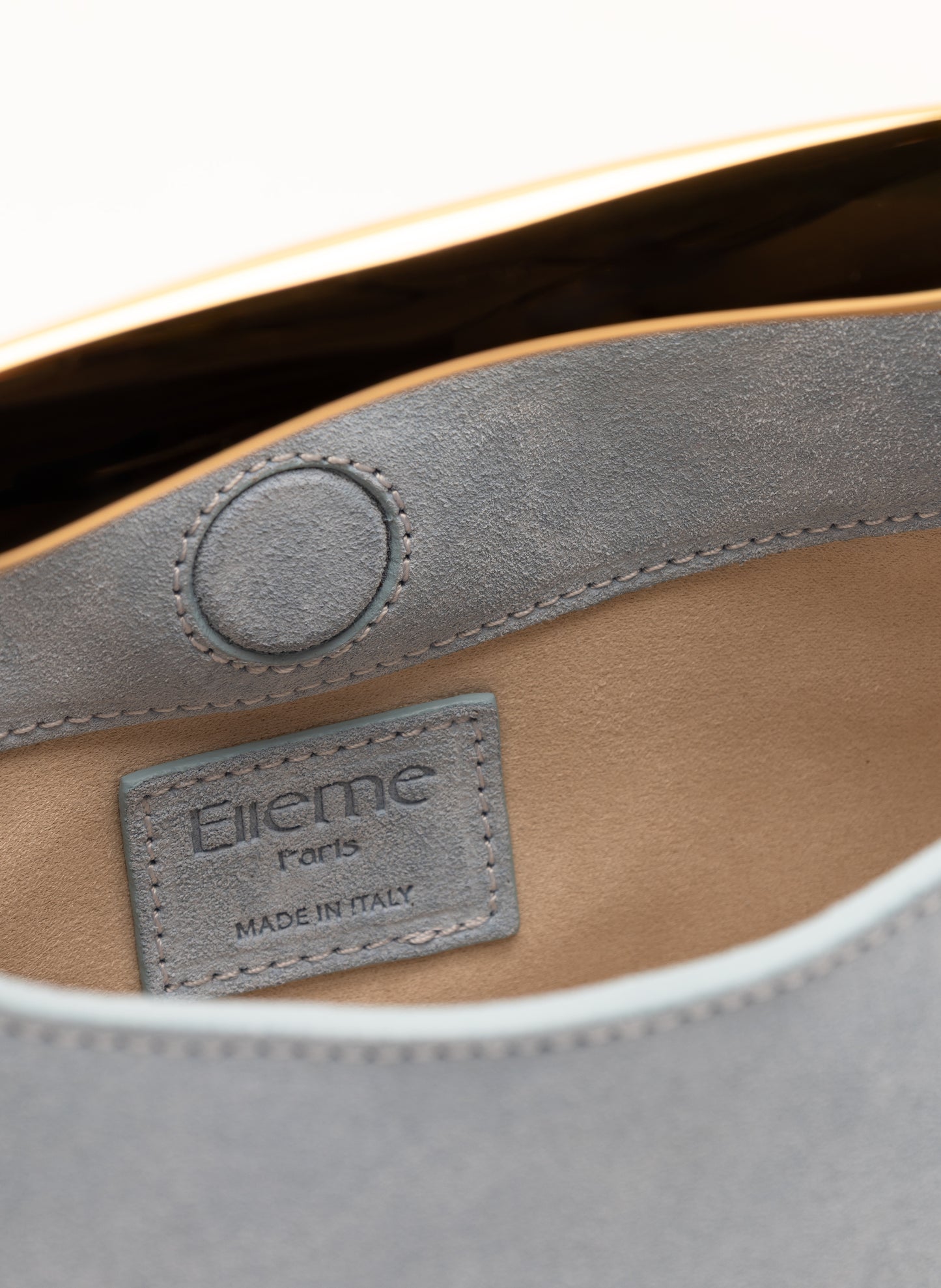 Mini Boomerang Suede Light Blue