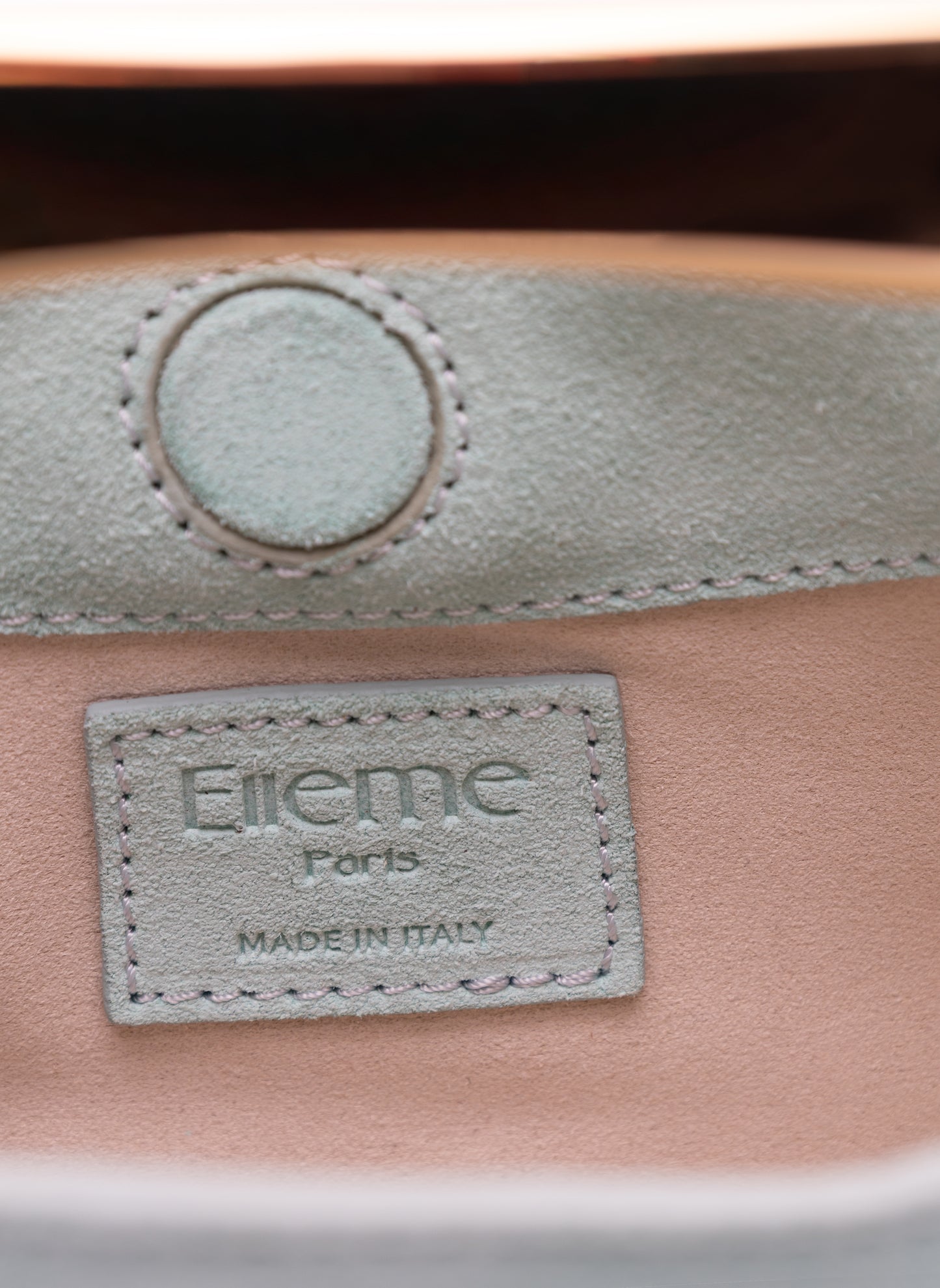 Mini Boomerang Suede Turquoise