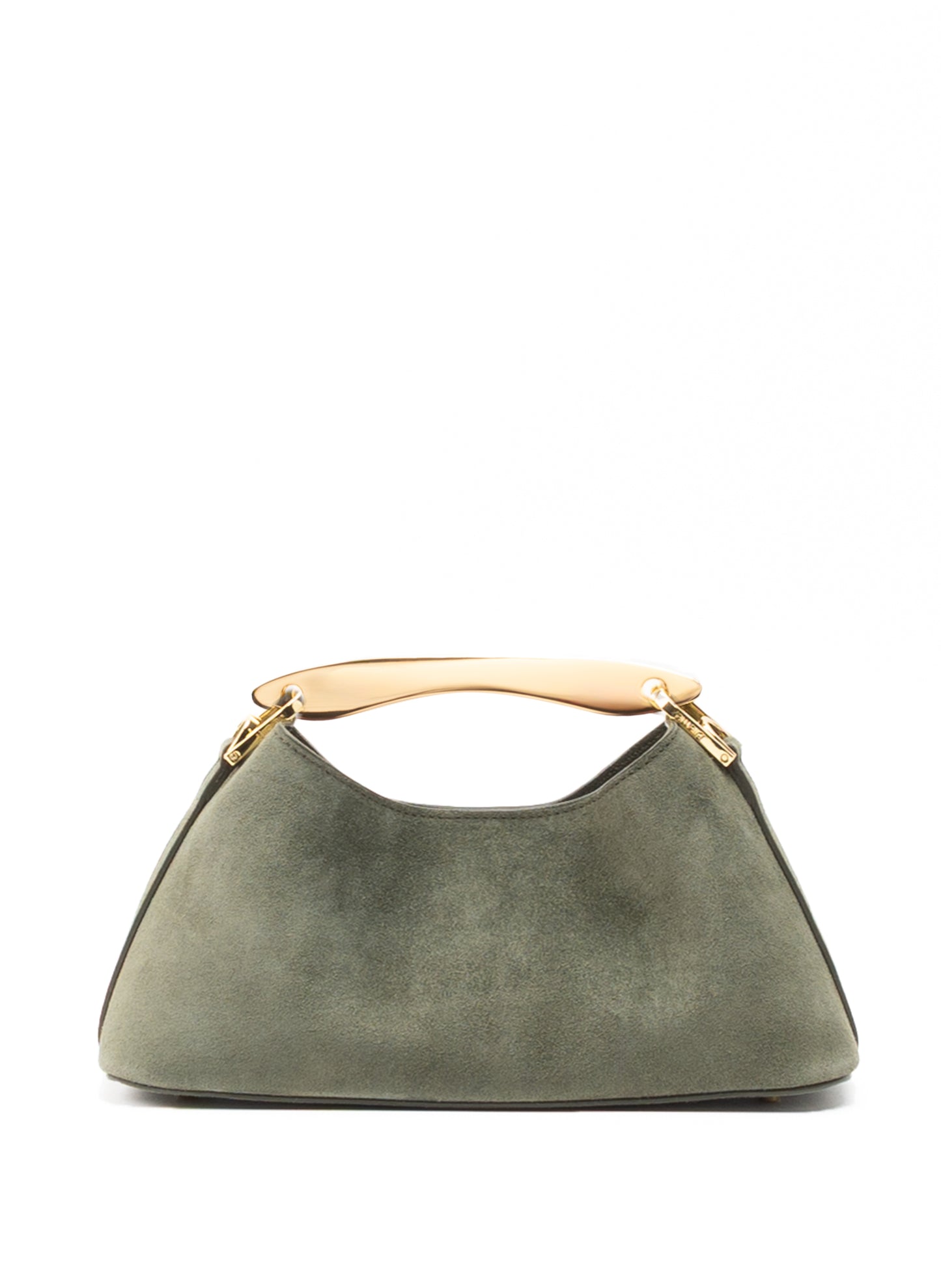 Mini Boomerang Wildleder Khaki