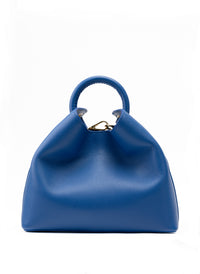 Raisin Cuir grainé bleu azur
