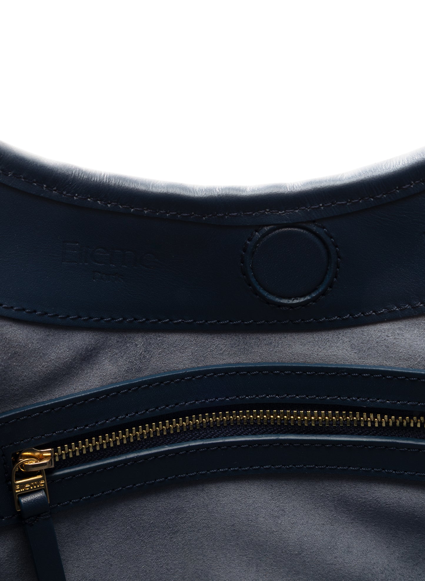 Boomerang Woven Leather Navy