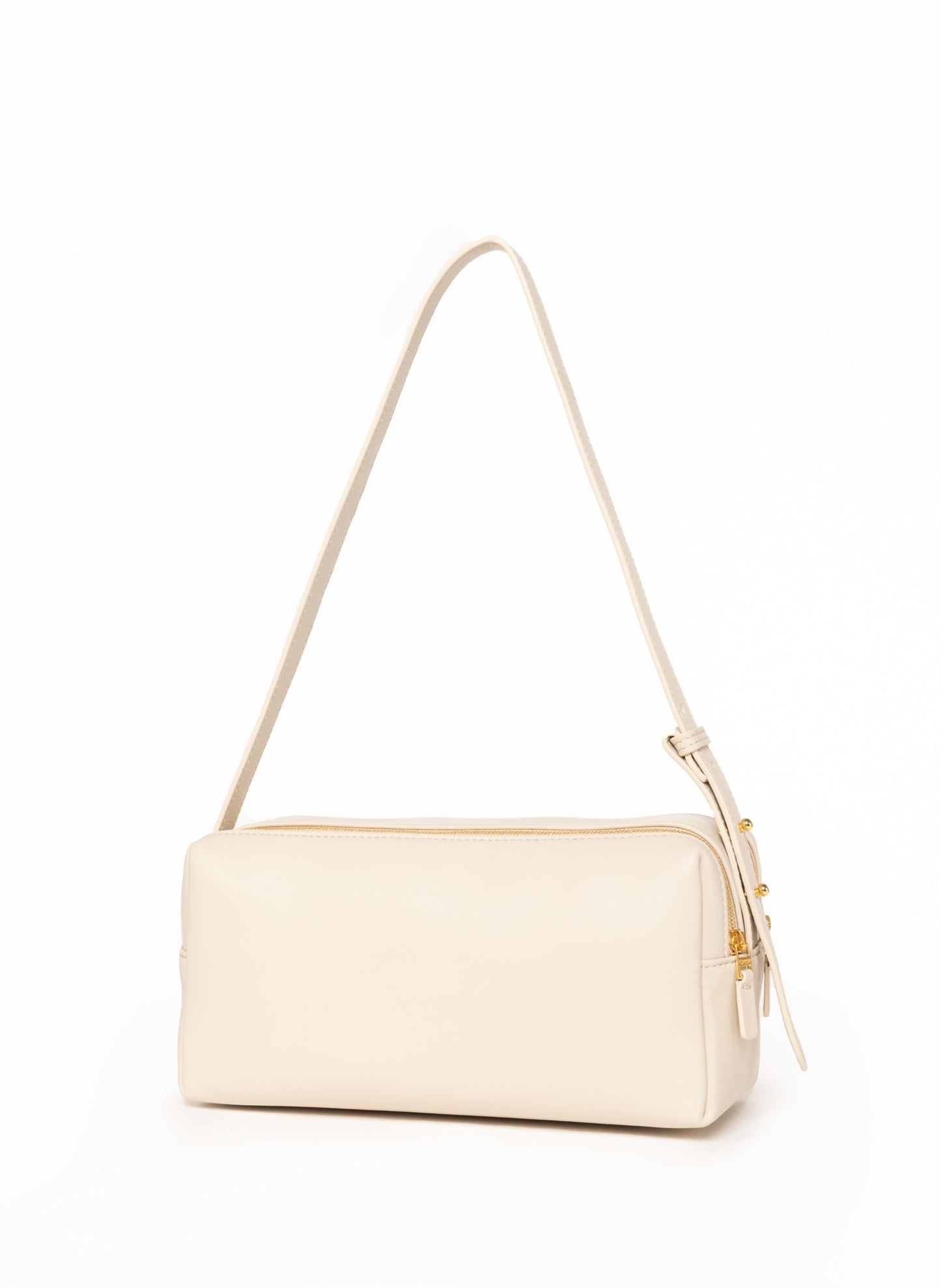 Trousse Pebbled White