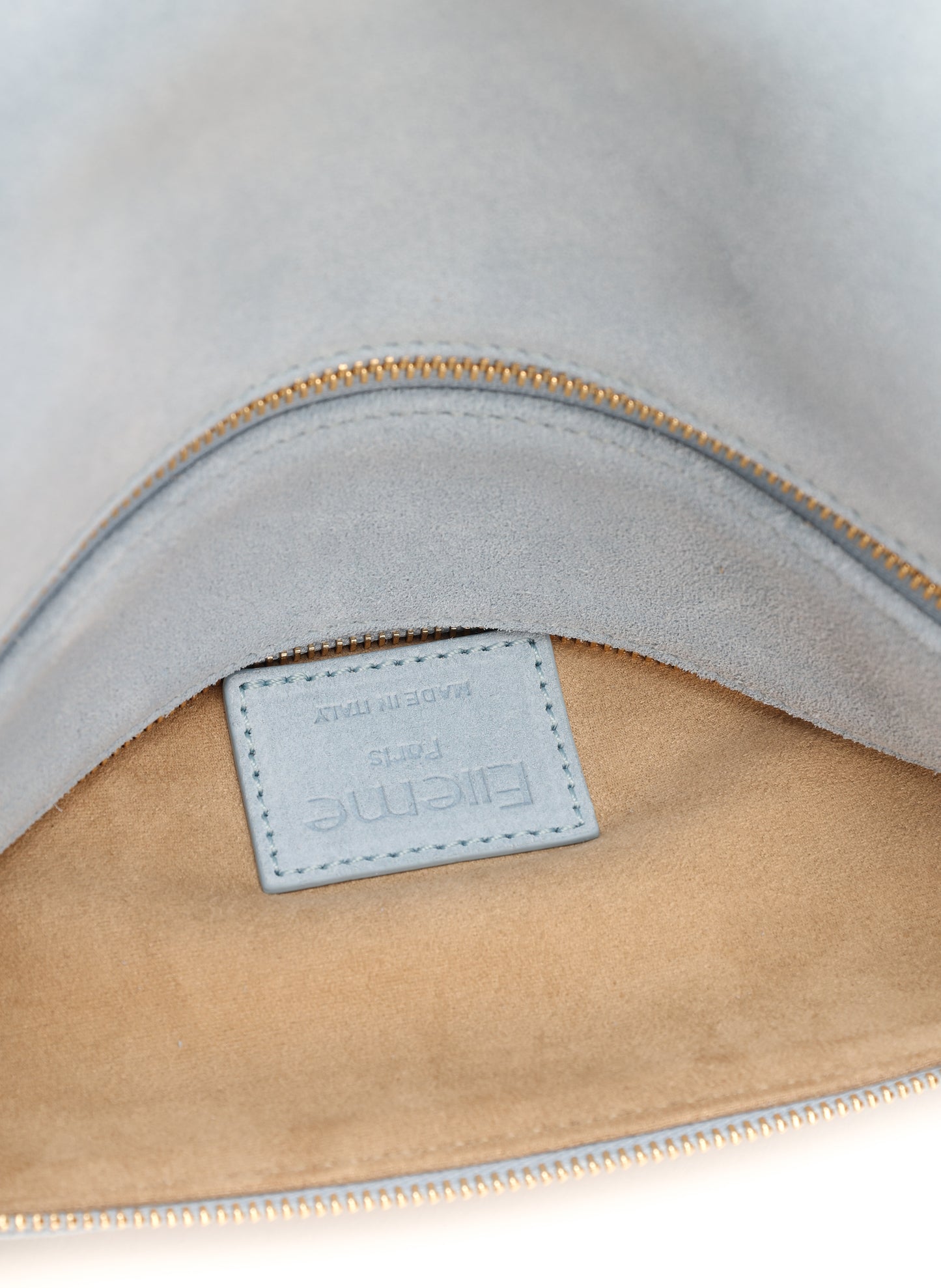 Trousse Suede Light Blue
