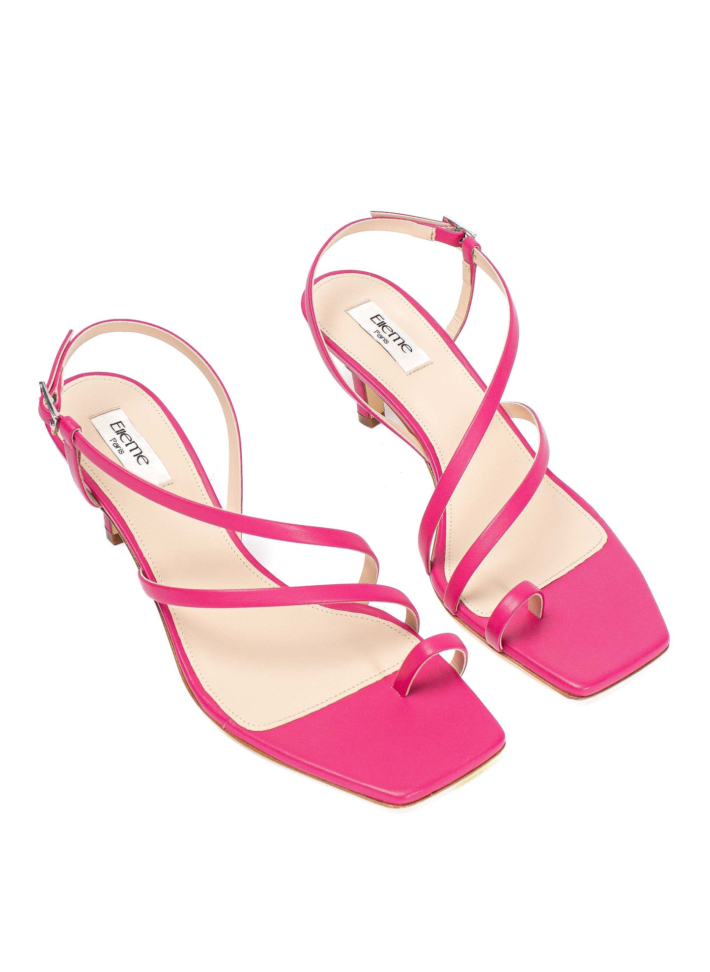 Twist Sandal Fuchsia