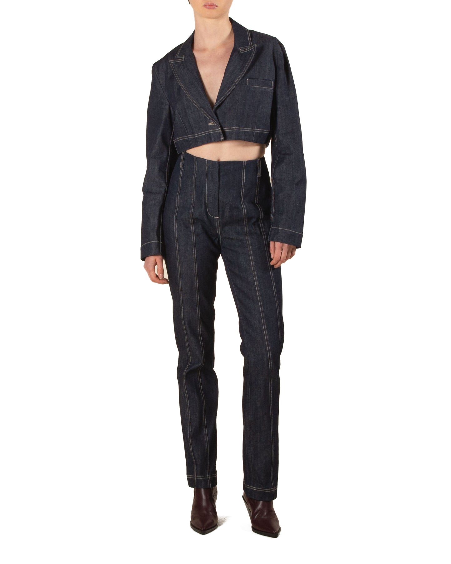 Cropped Denim jacket