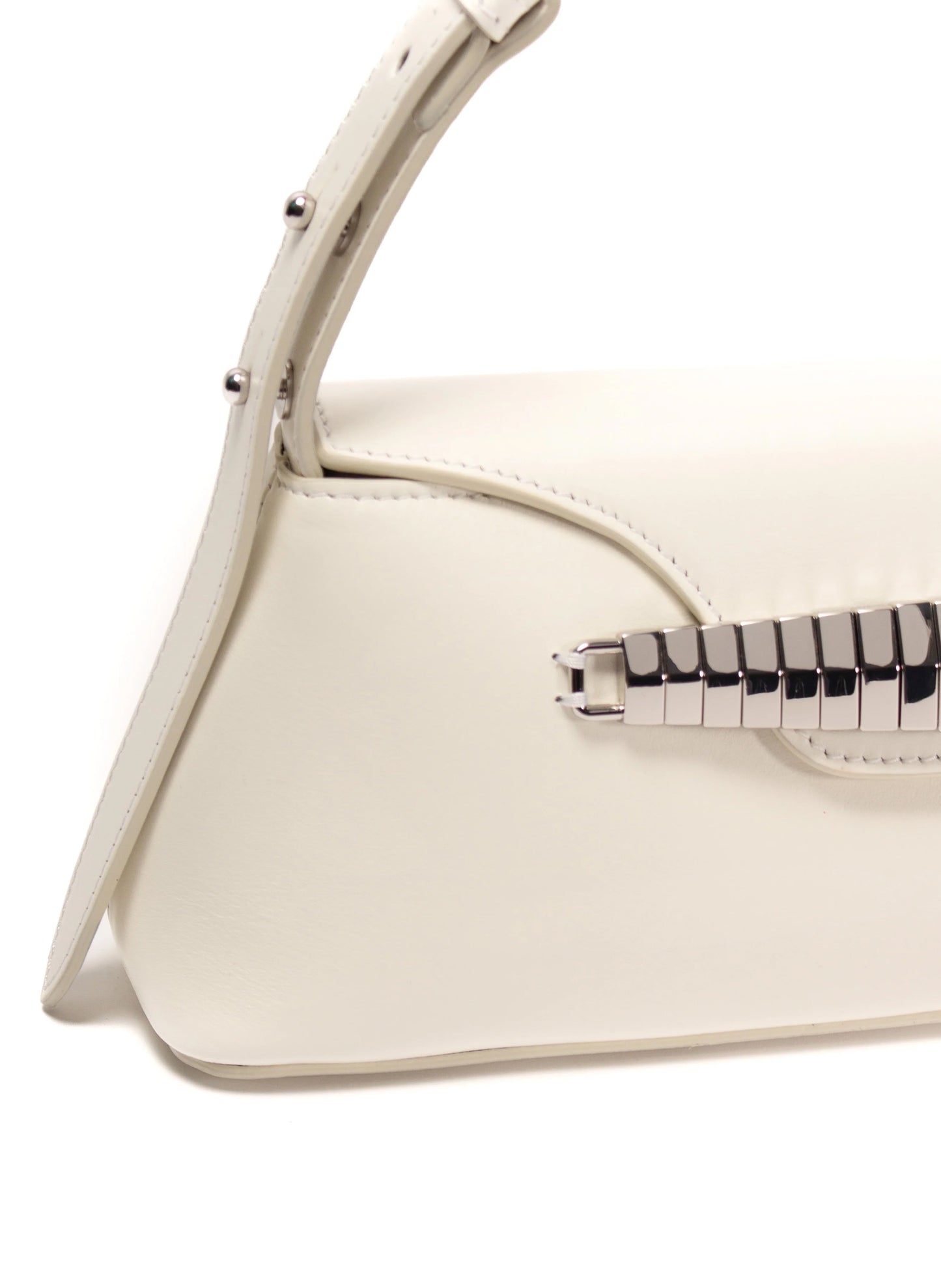 Eva Shoulder Bag Leather Ivory