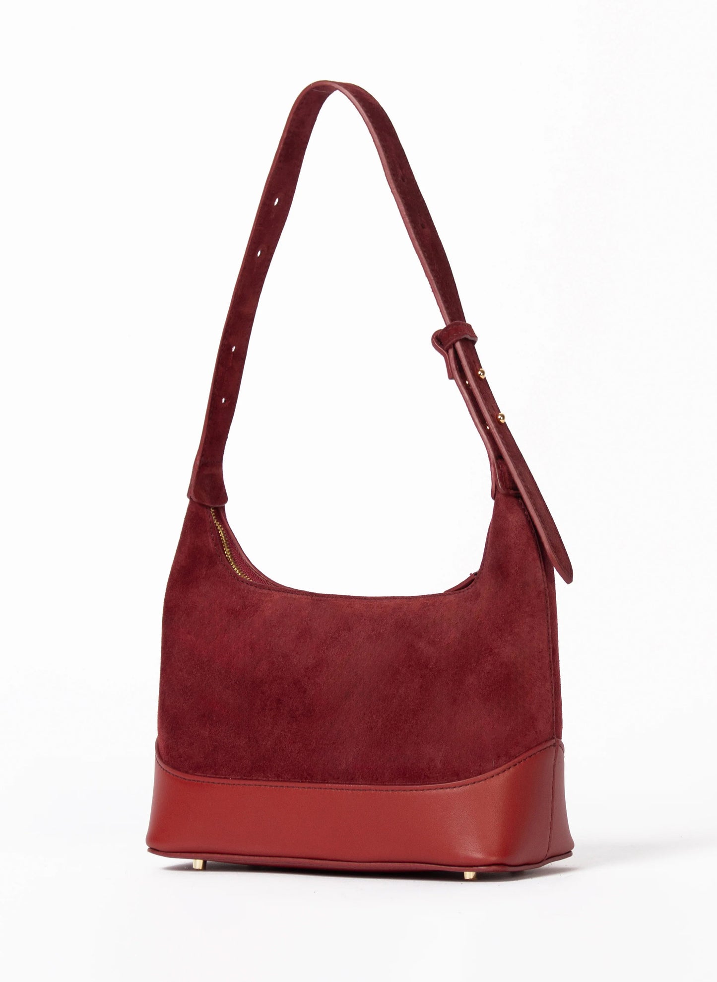 Loop Suede/Leather Burgundy