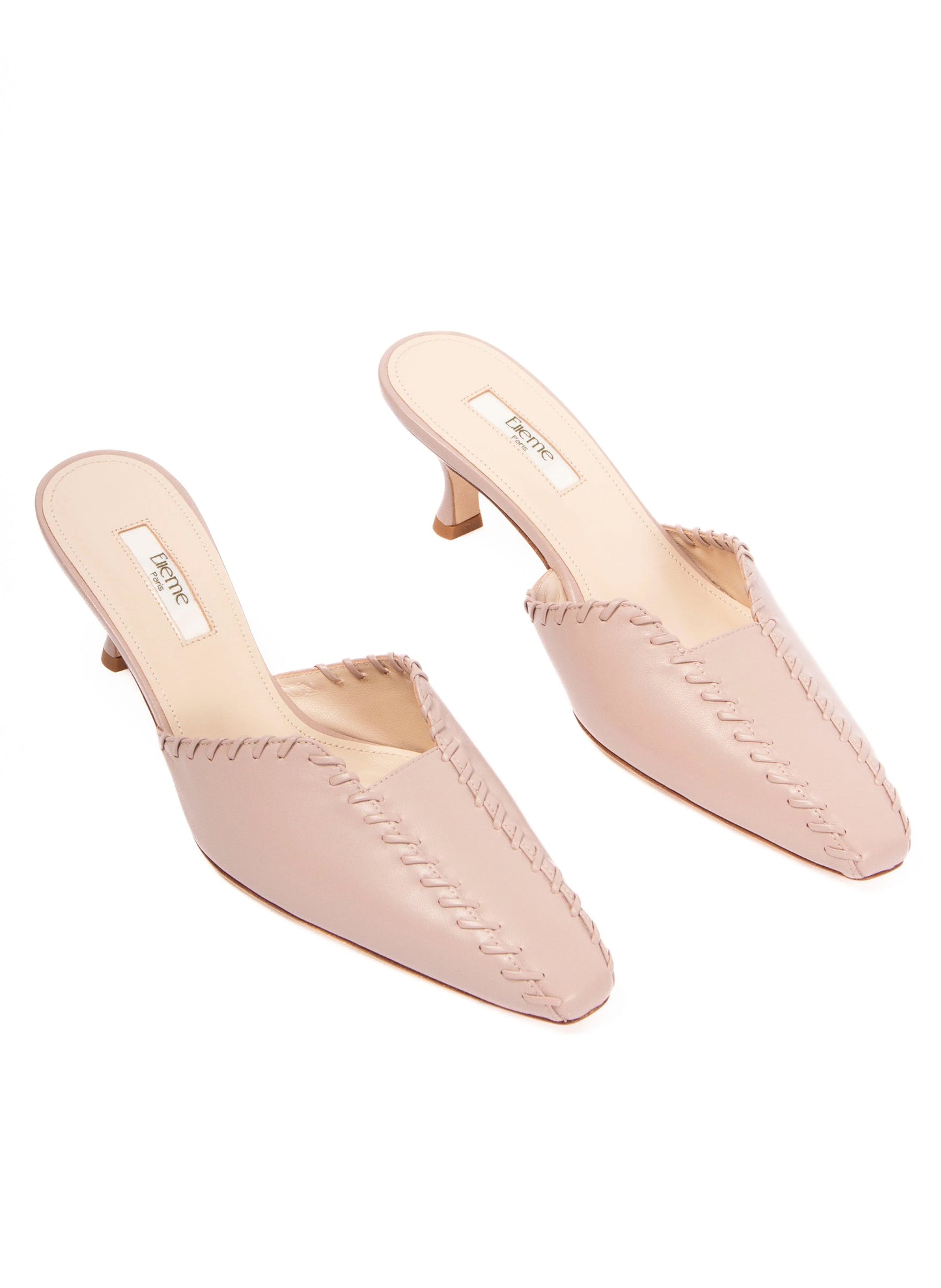 Mules Stitch Light Cocoa
