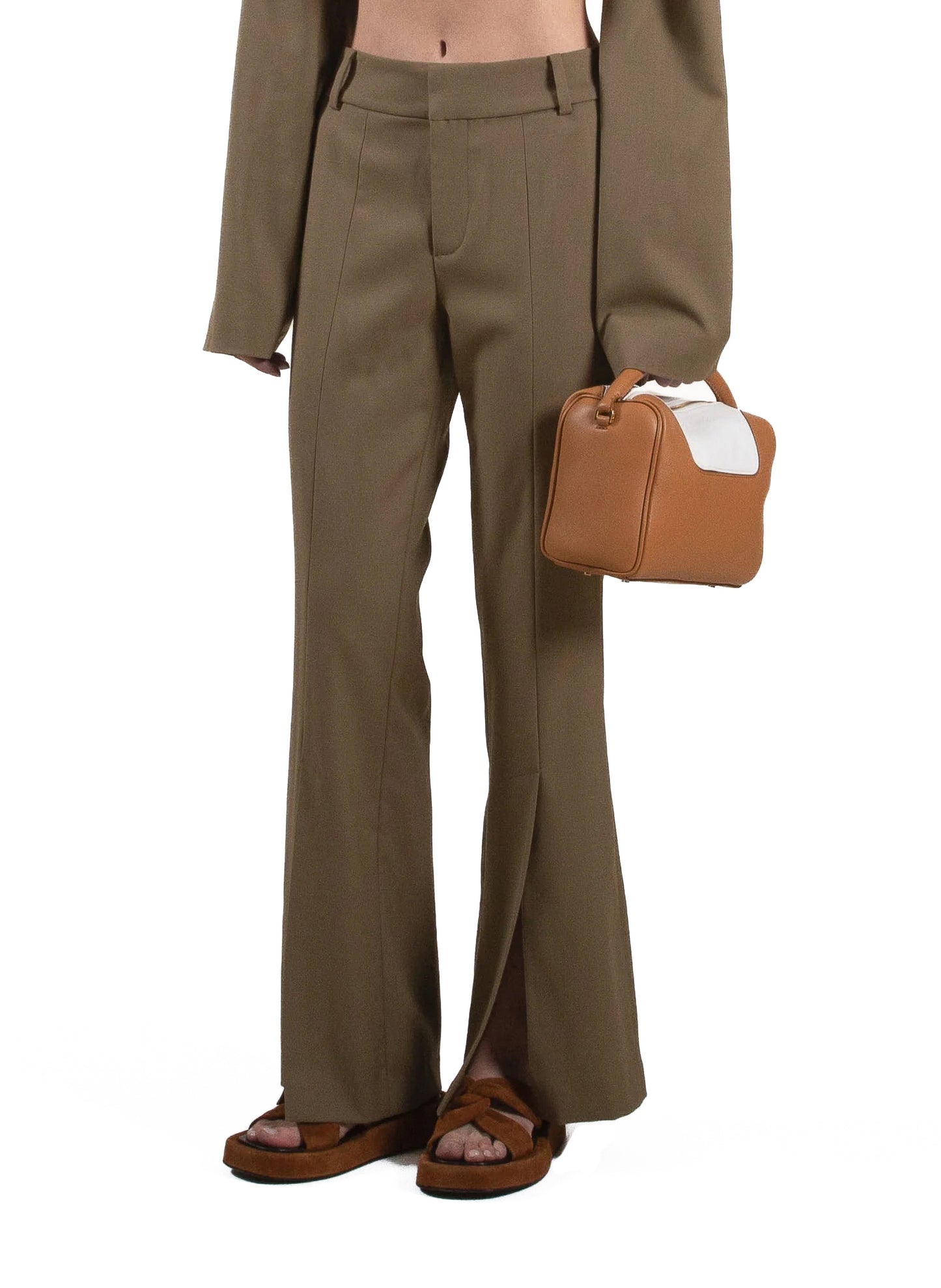 Tailored Trousers Khaki